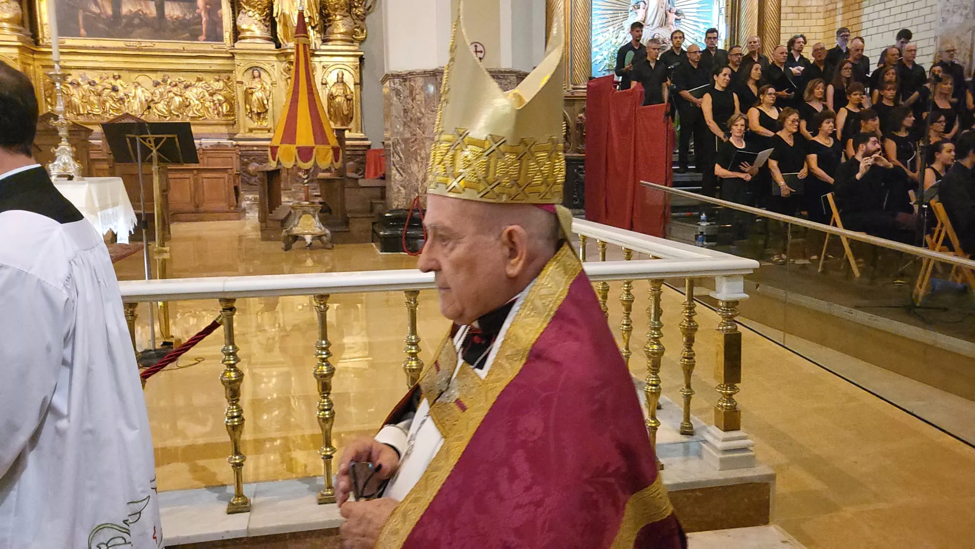 Completas en la Basílica de San Lorenzo