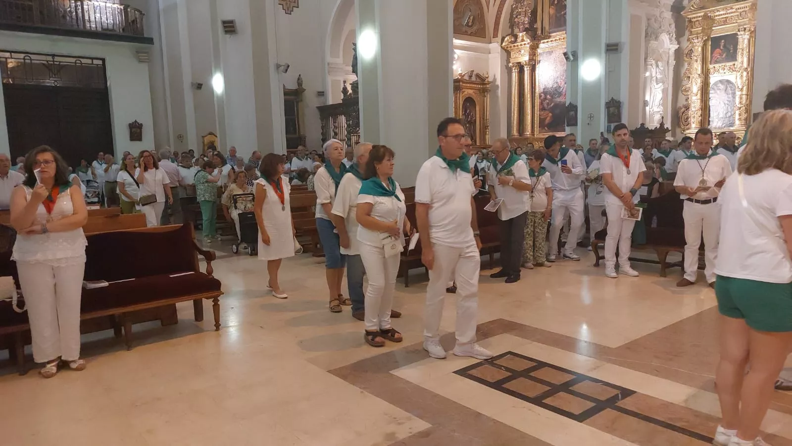 Completas en la Basílica de San Lorenzo