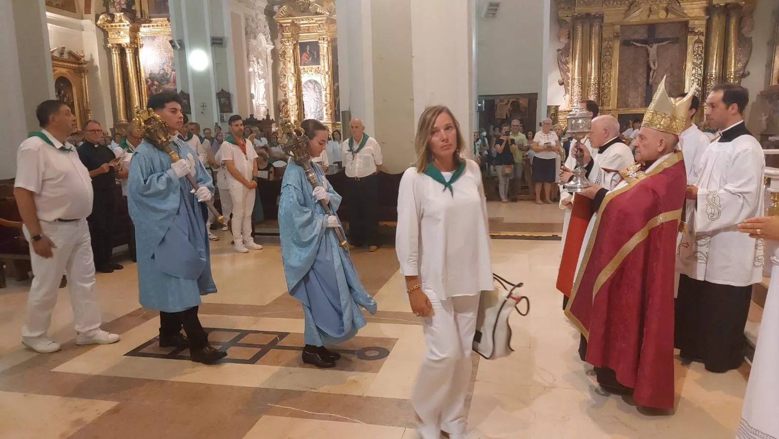 Completas en la Basílica de San Lorenzo