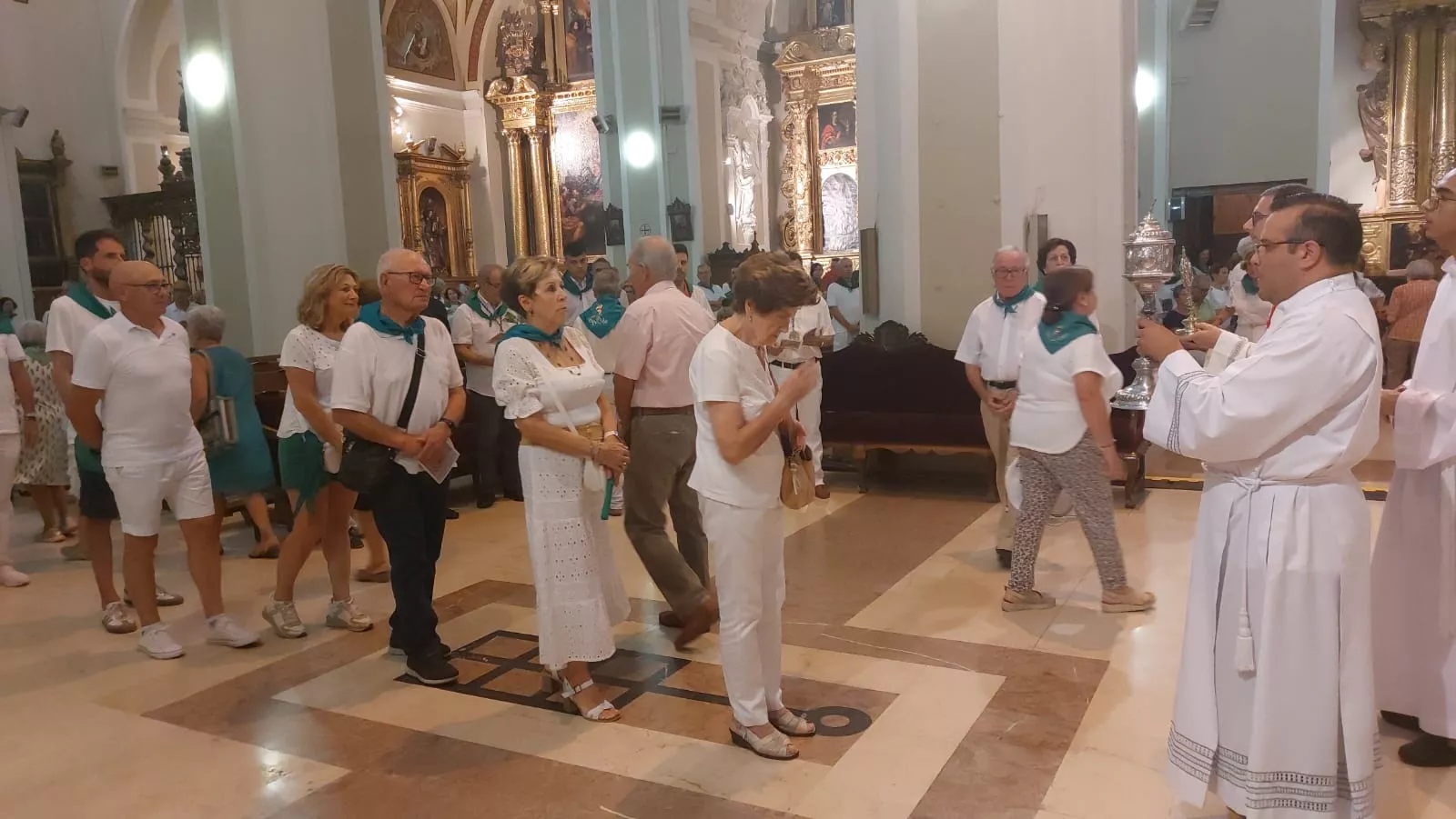 Completas en la Basílica de San Lorenzo