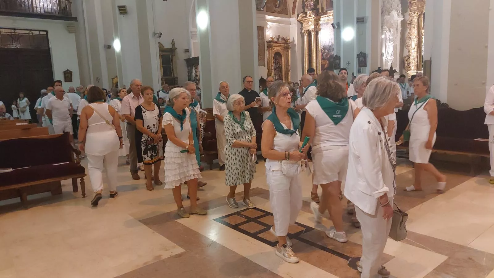 Completas en la Basílica de San Lorenzo
