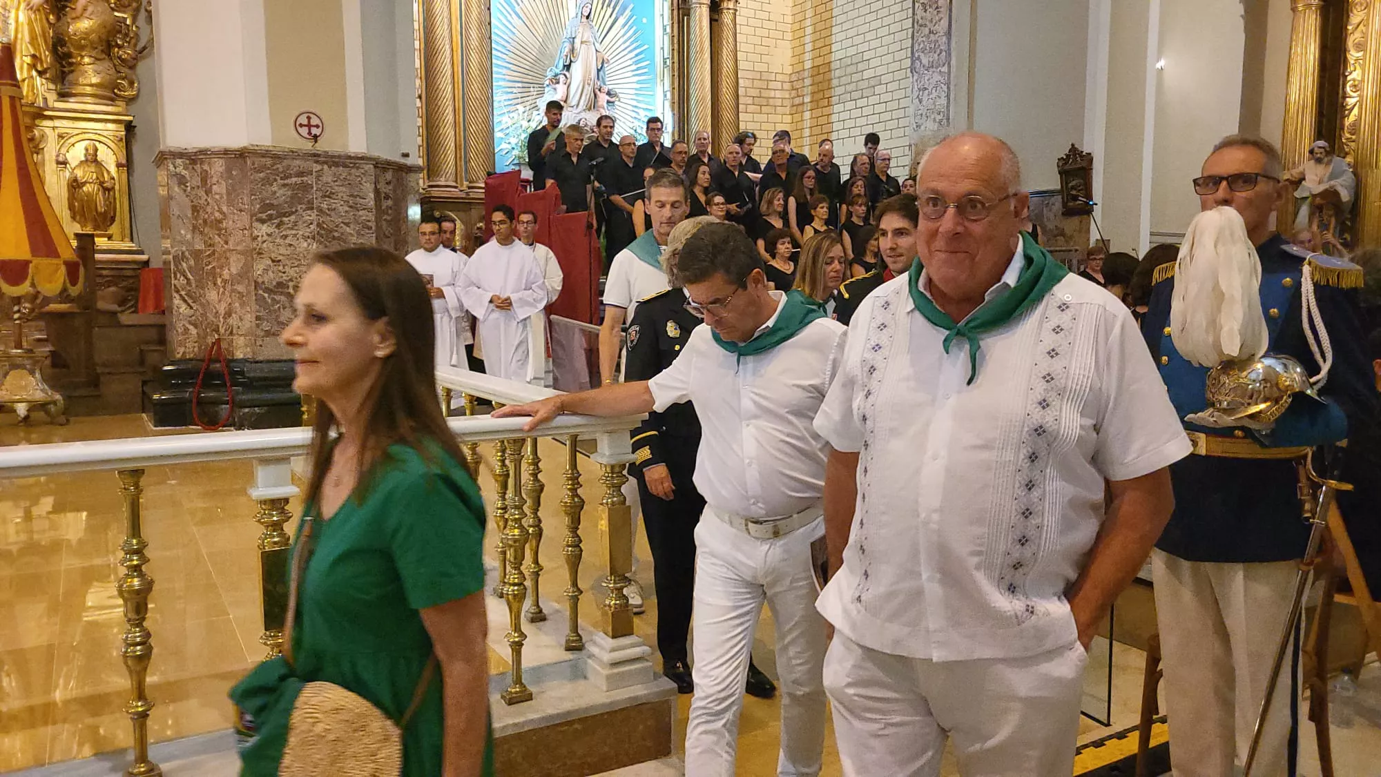 Completas en la Basílica de San Lorenzo