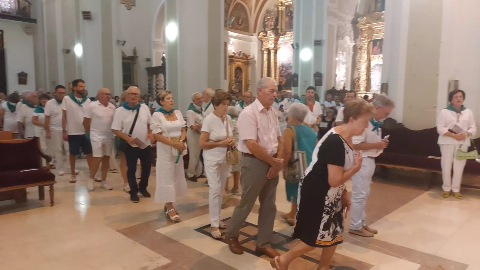 Completas en la Basílica de San Lorenzo