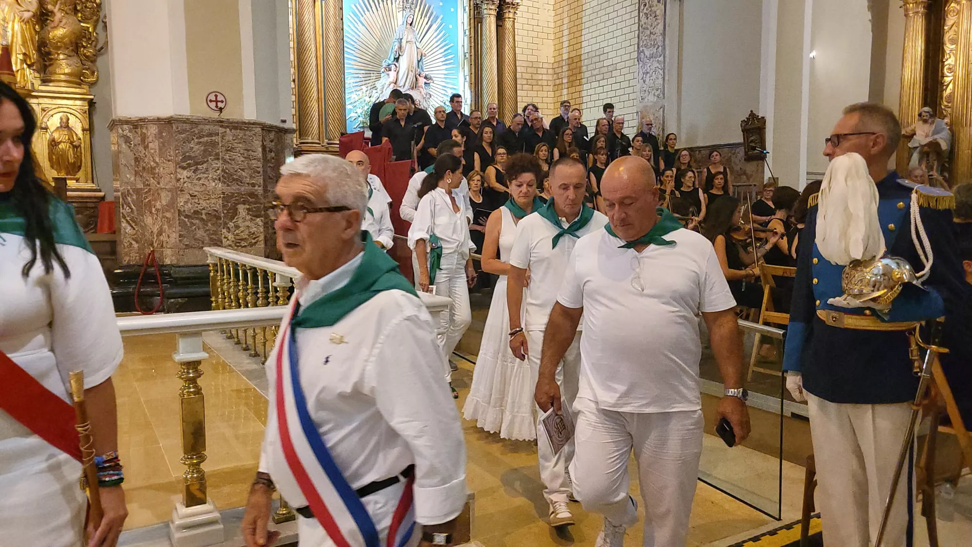 Completas en la Basílica de San Lorenzo