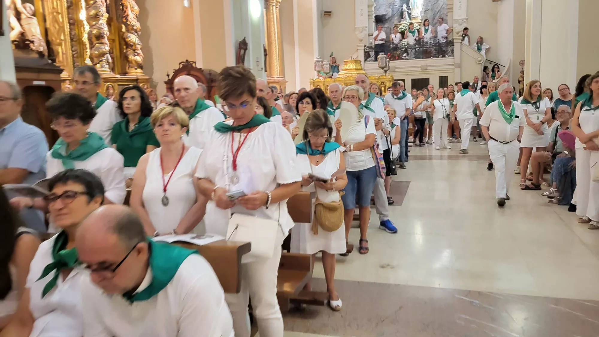 Completas en la Basílica de San Lorenzo