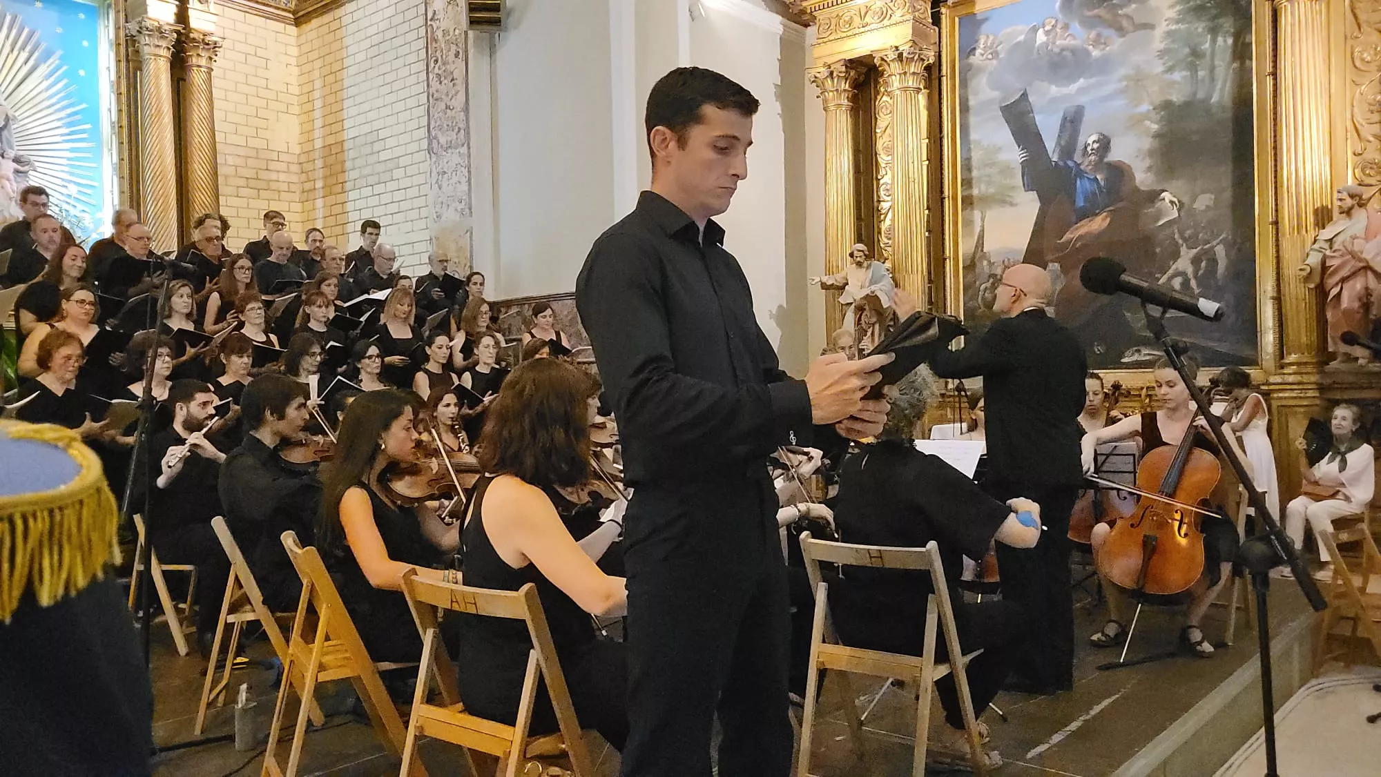 Completas en la Basílica de San Lorenzo