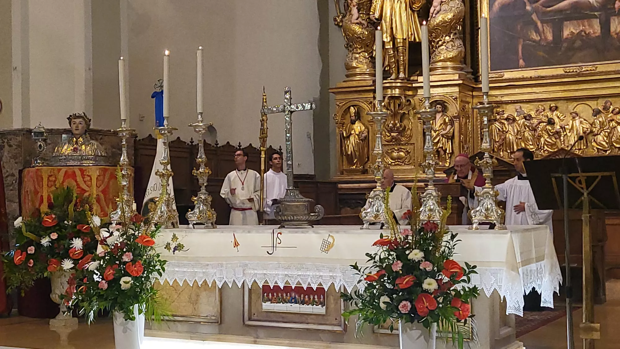 Completas en la Basílica de San Lorenzo