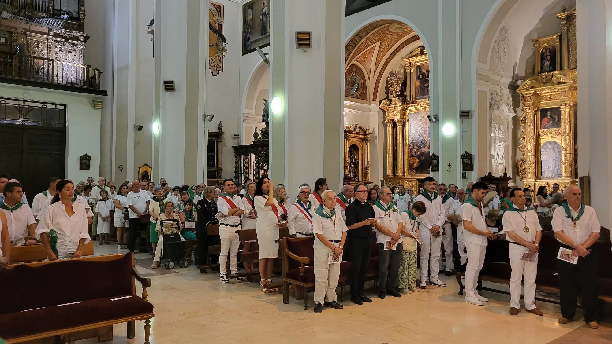 Completas en la Basílica de San Lorenzo