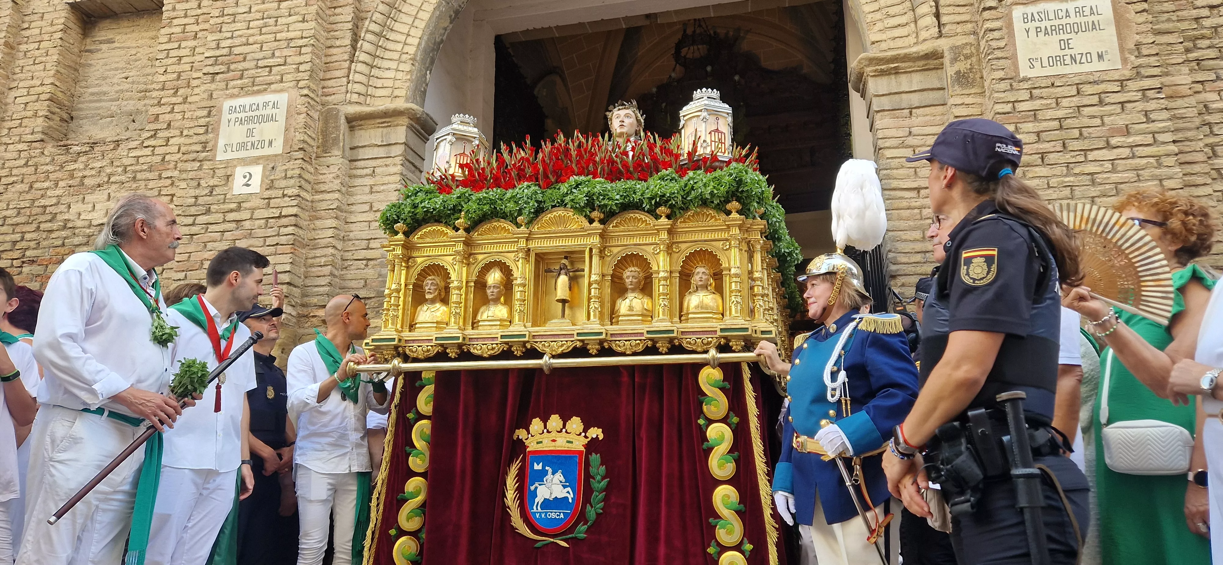 Procesión de San Lorenzo 2024. Foto Myriam Martínez 