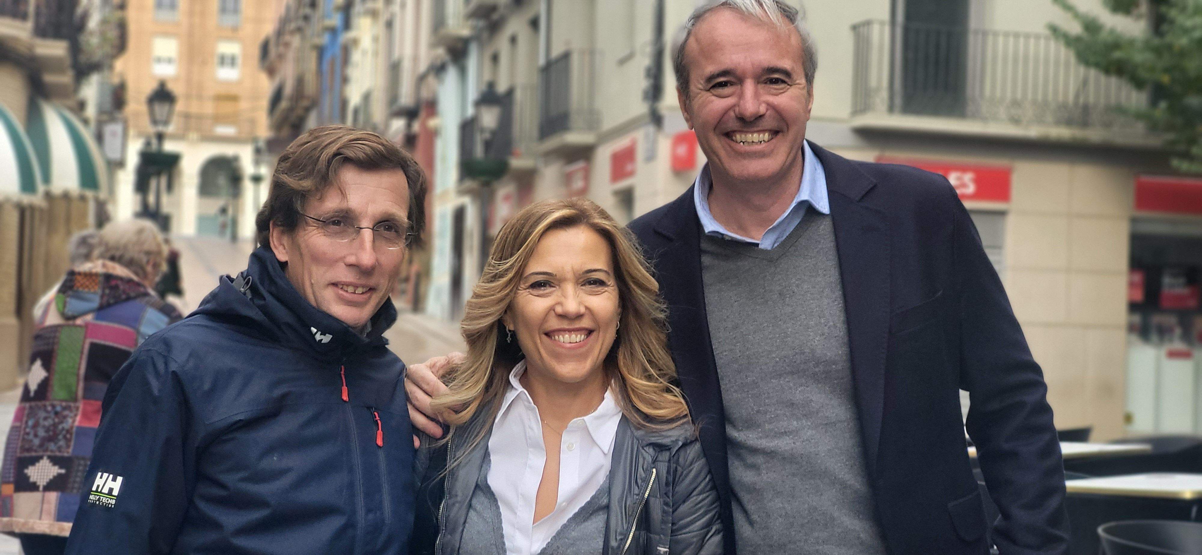 José Luis Martínez Almeida visita la ciudad de Huesca. Foto Myriam Martínez 
