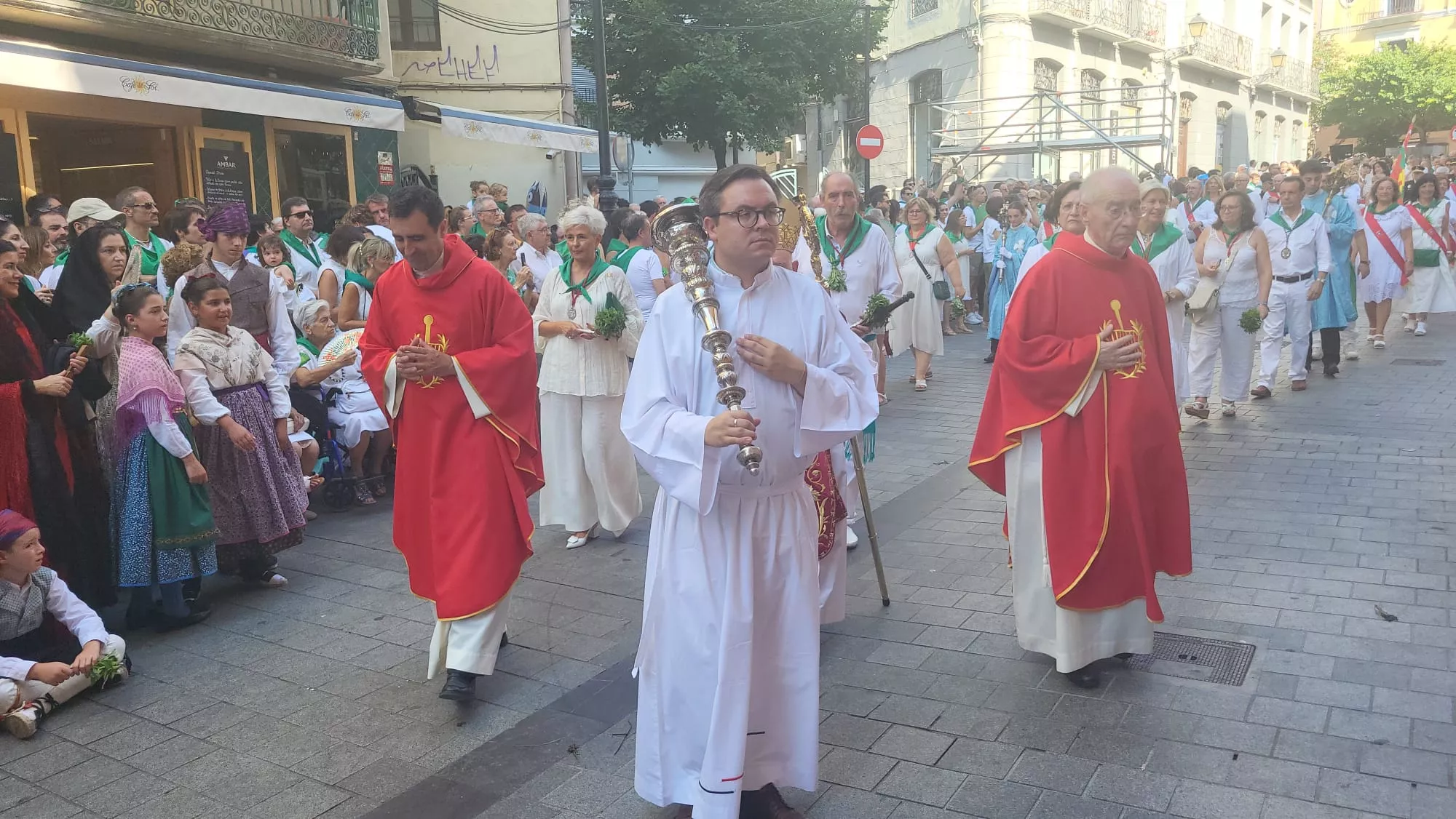 Misa Pontifical en la Basílica de San Lorenzo de Huesca