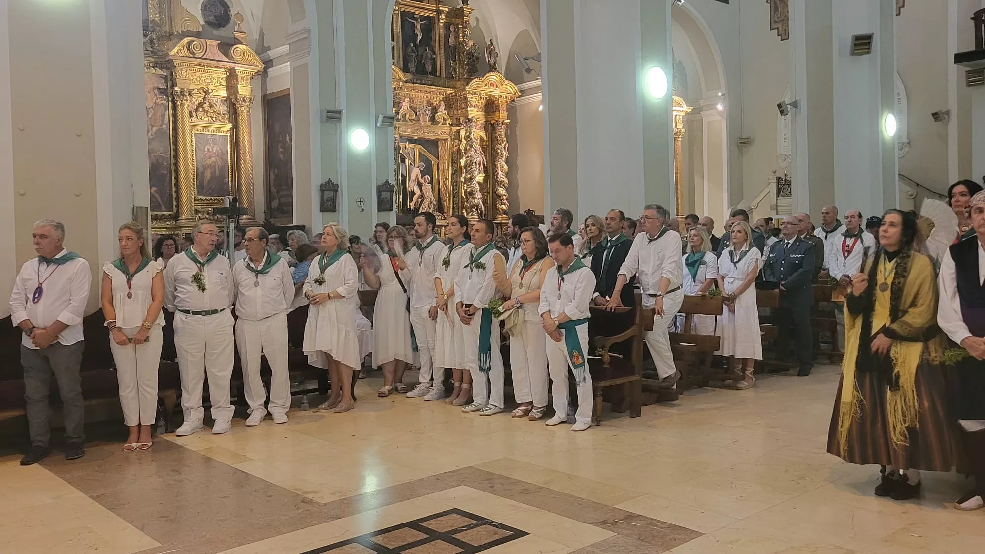 Misa Pontifical en la Basílica de San Lorenzo de Huesca