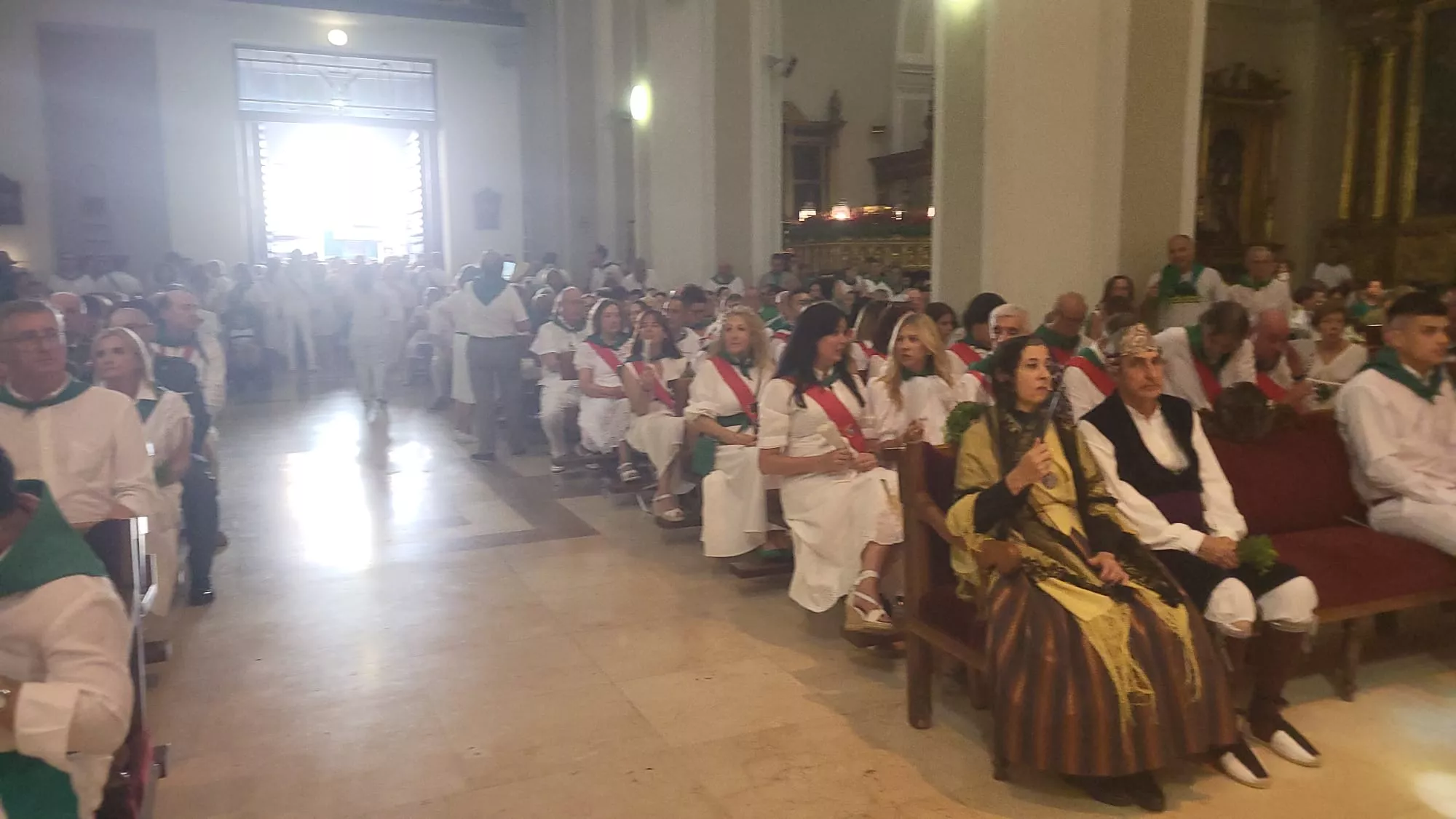 Misa Pontifical en la Basílica de San Lorenzo de Huesca