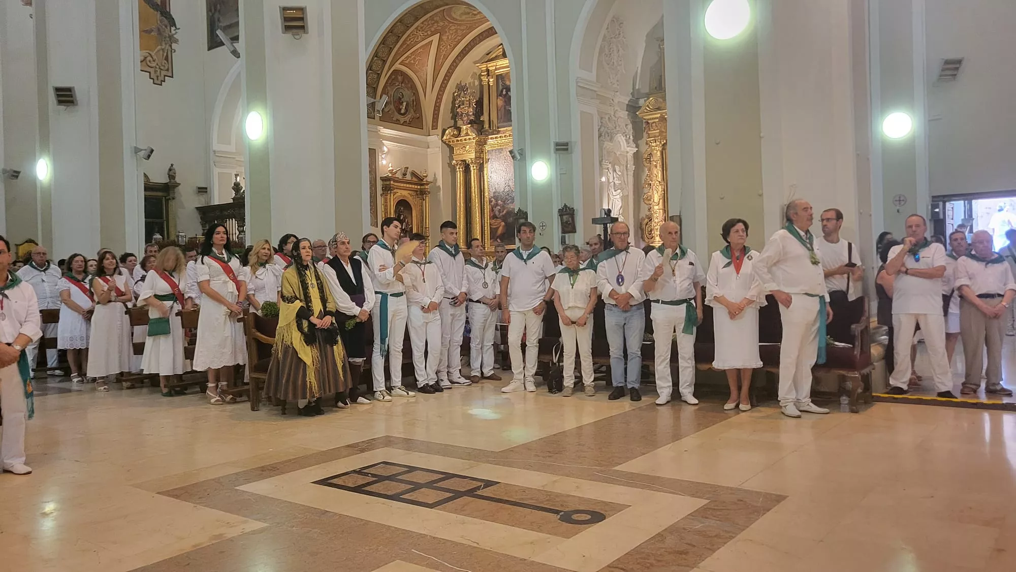 Misa Pontifical en la Basílica de San Lorenzo de Huesca