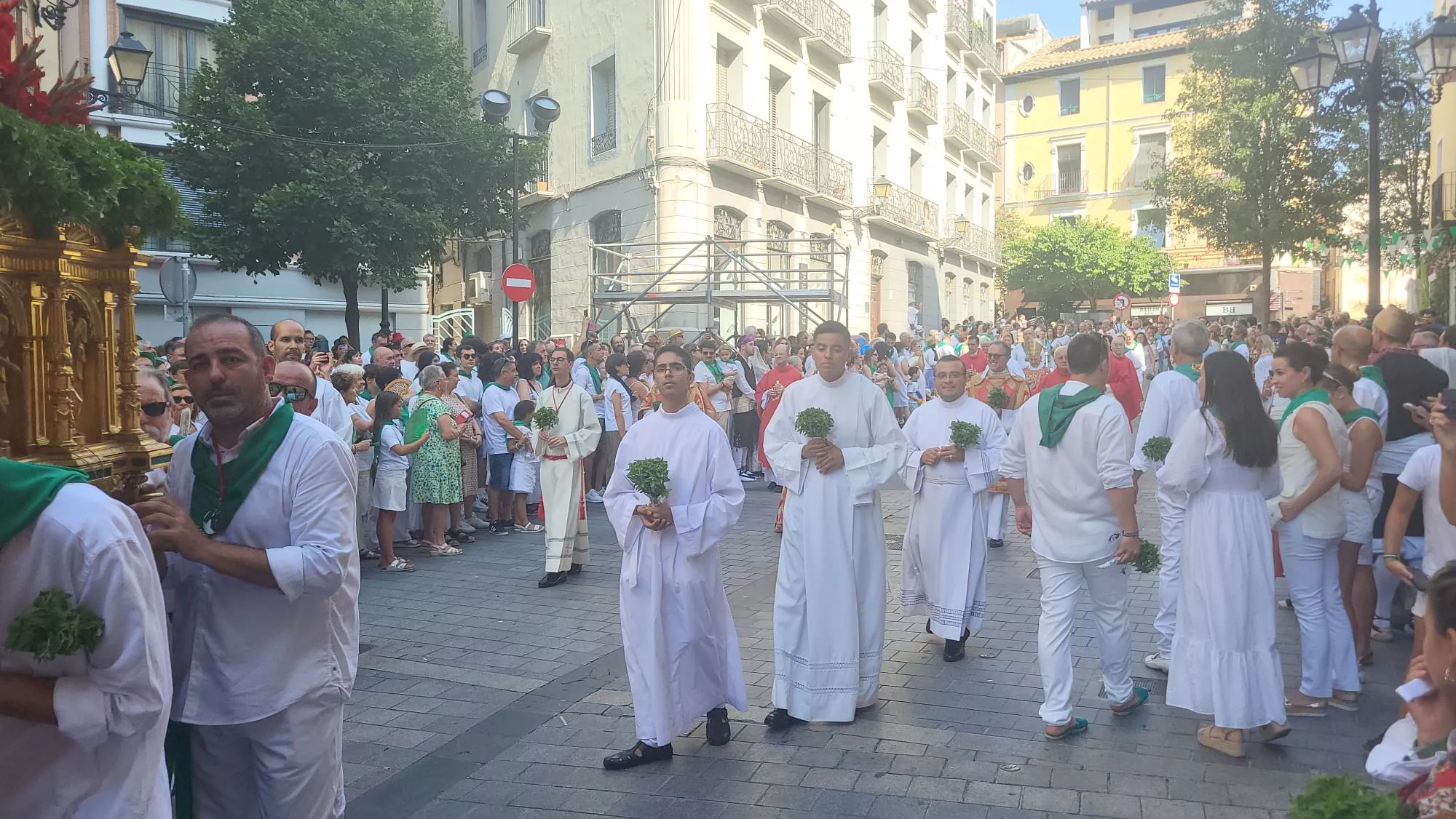 Misa Pontifical en la Basílica de San Lorenzo de Huesca