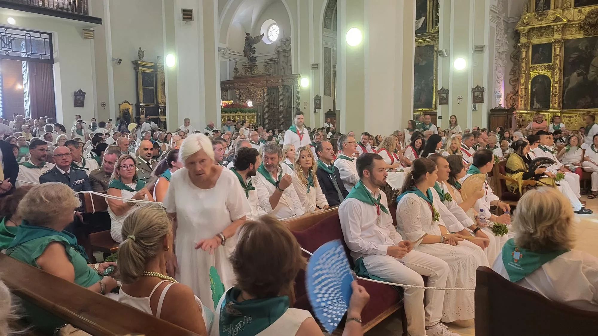 Misa Pontifical en la Basílica de San Lorenzo de Huesca