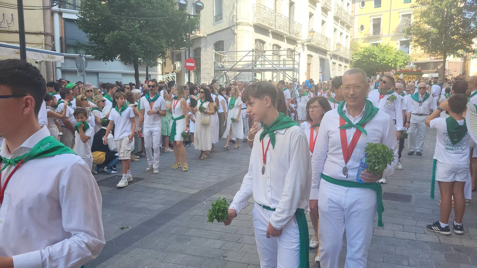 Misa Pontifical en la Basílica de San Lorenzo de Huesca