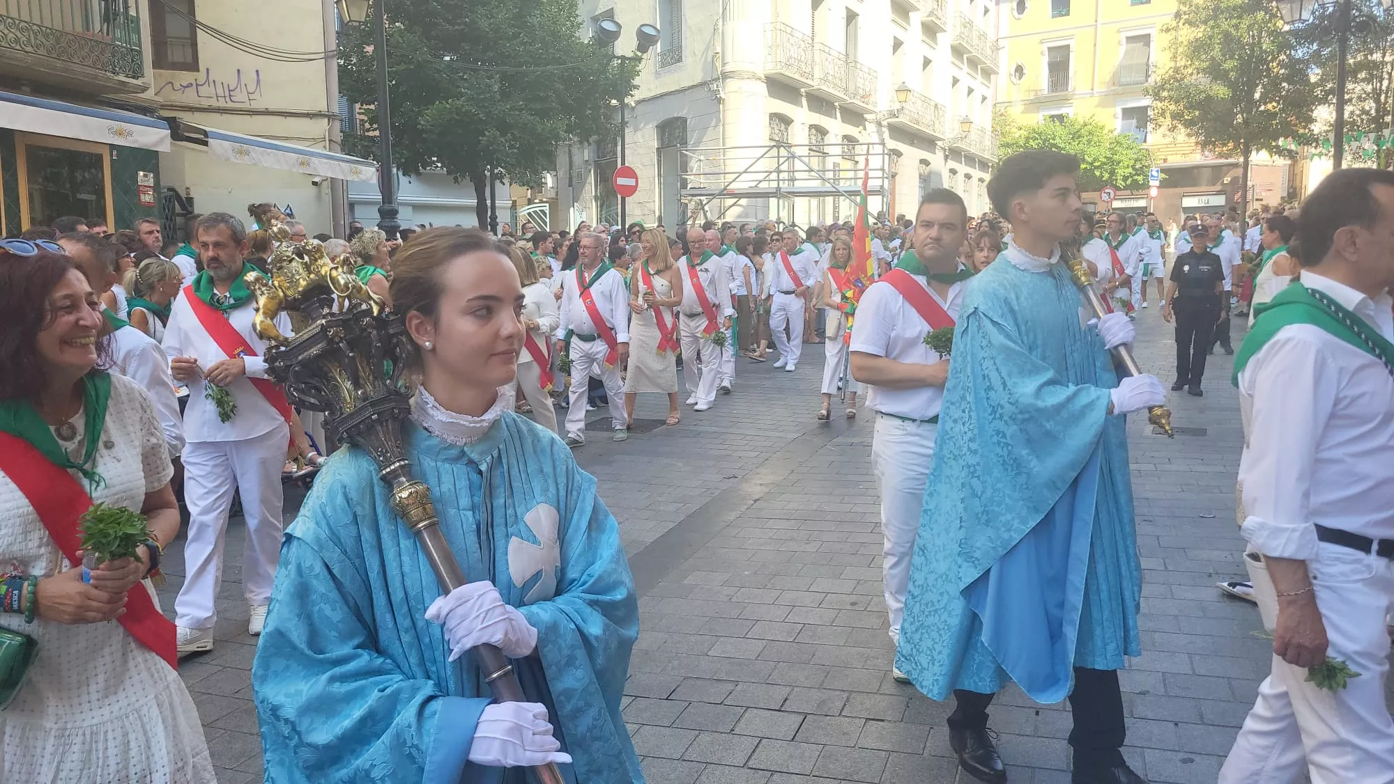 Misa Pontifical en la Basílica de San Lorenzo de Huesca