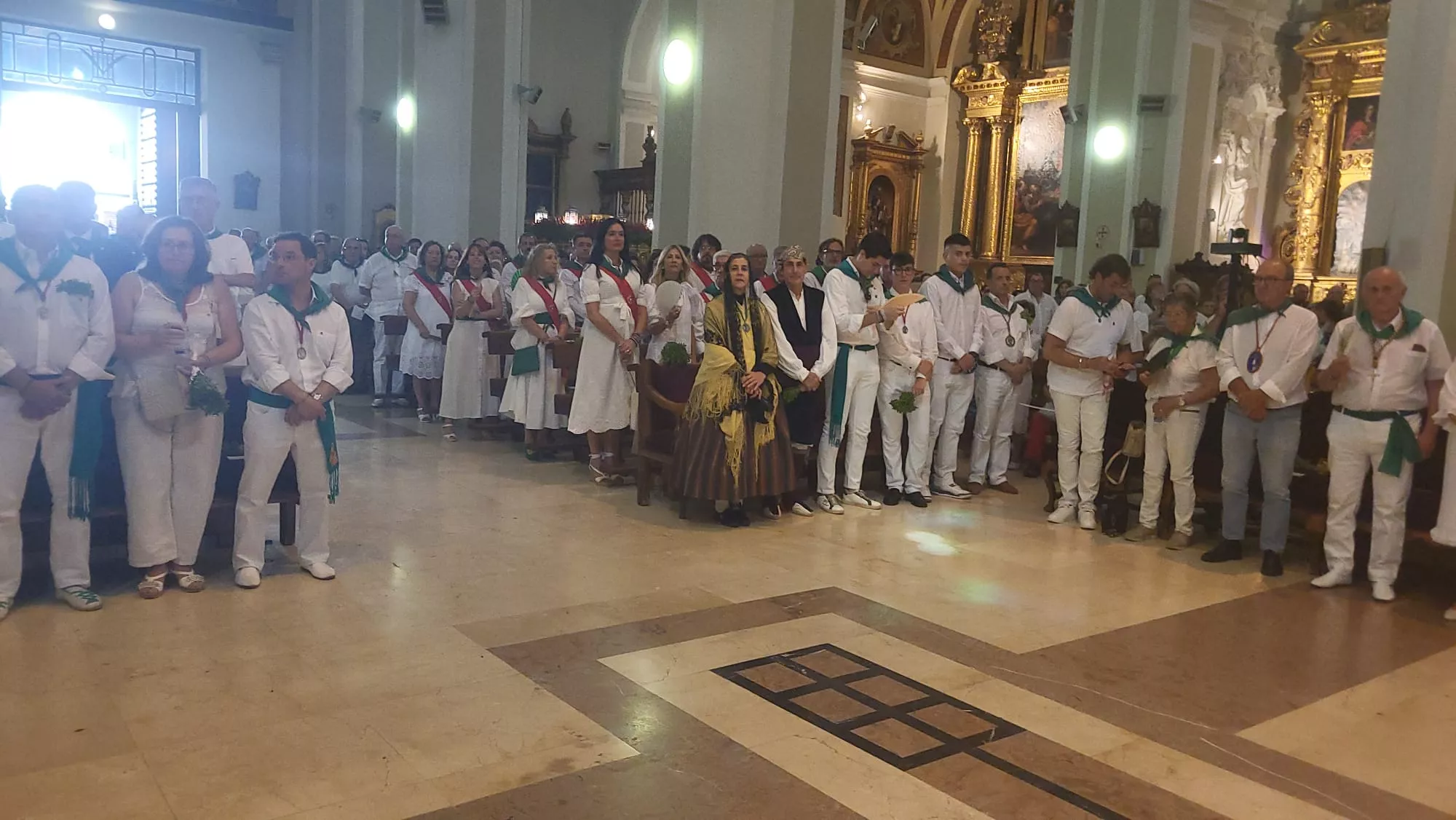 Misa Pontifical en la Basílica de San Lorenzo de Huesca