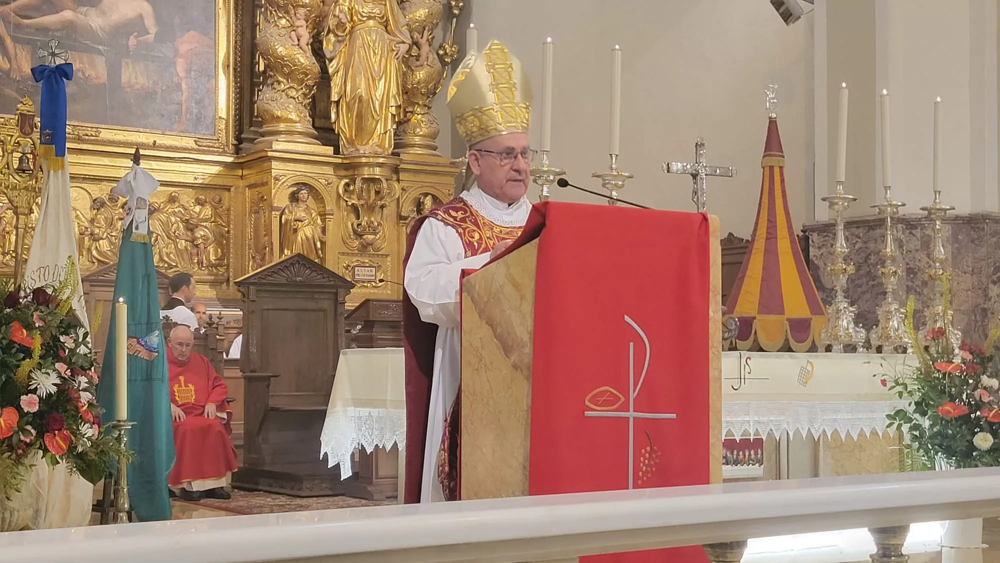 Misa Pontifical en la Basílica de San Lorenzo de Huesca