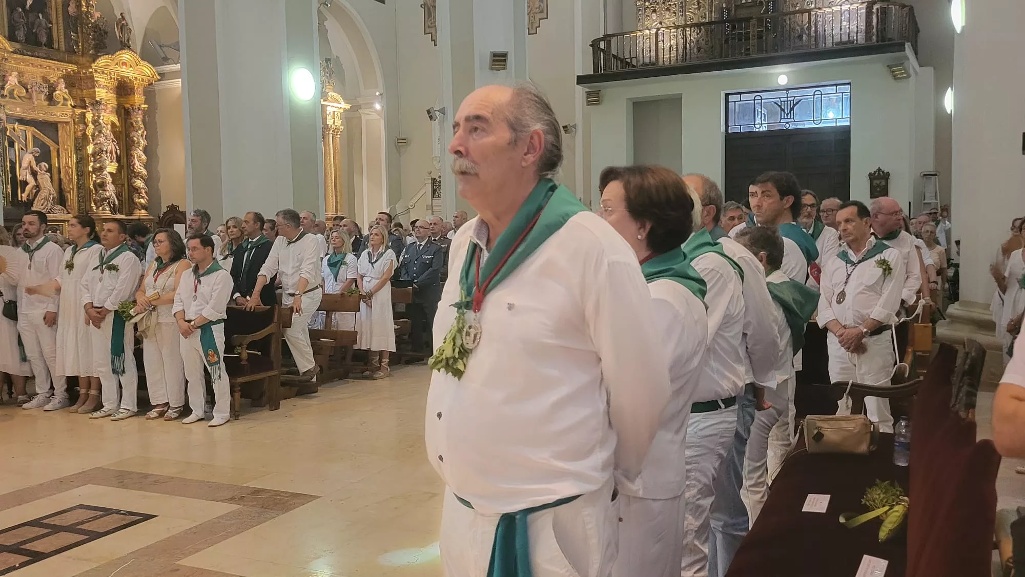 Misa Pontifical en la Basílica de San Lorenzo de Huesca