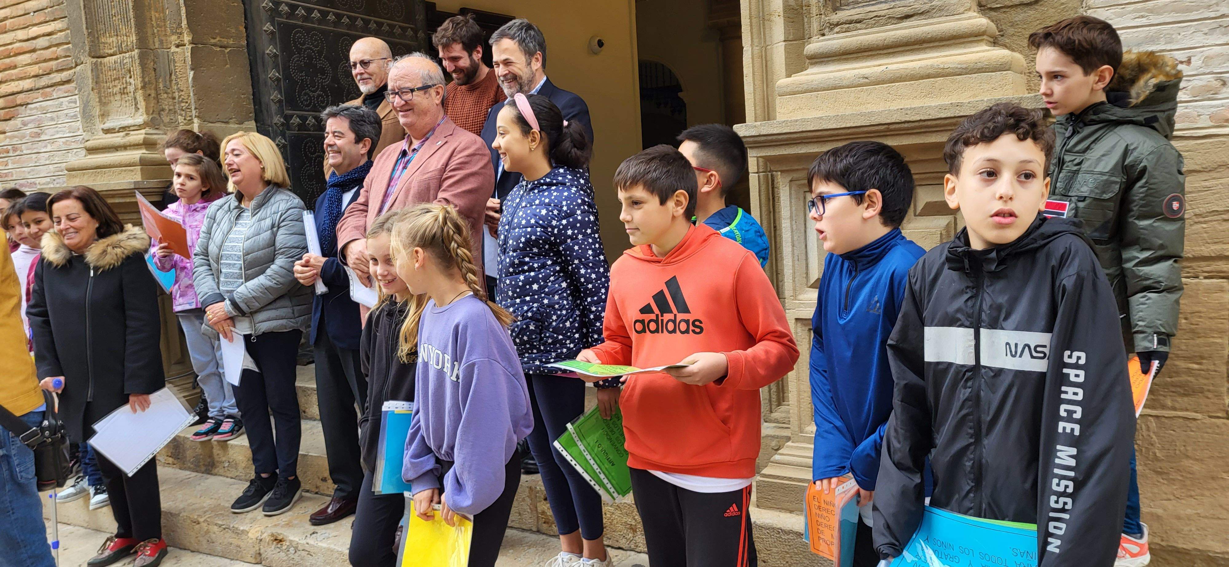Celebración del Día Internacional de los Derechos de los Niños y las Niñas en Huesca