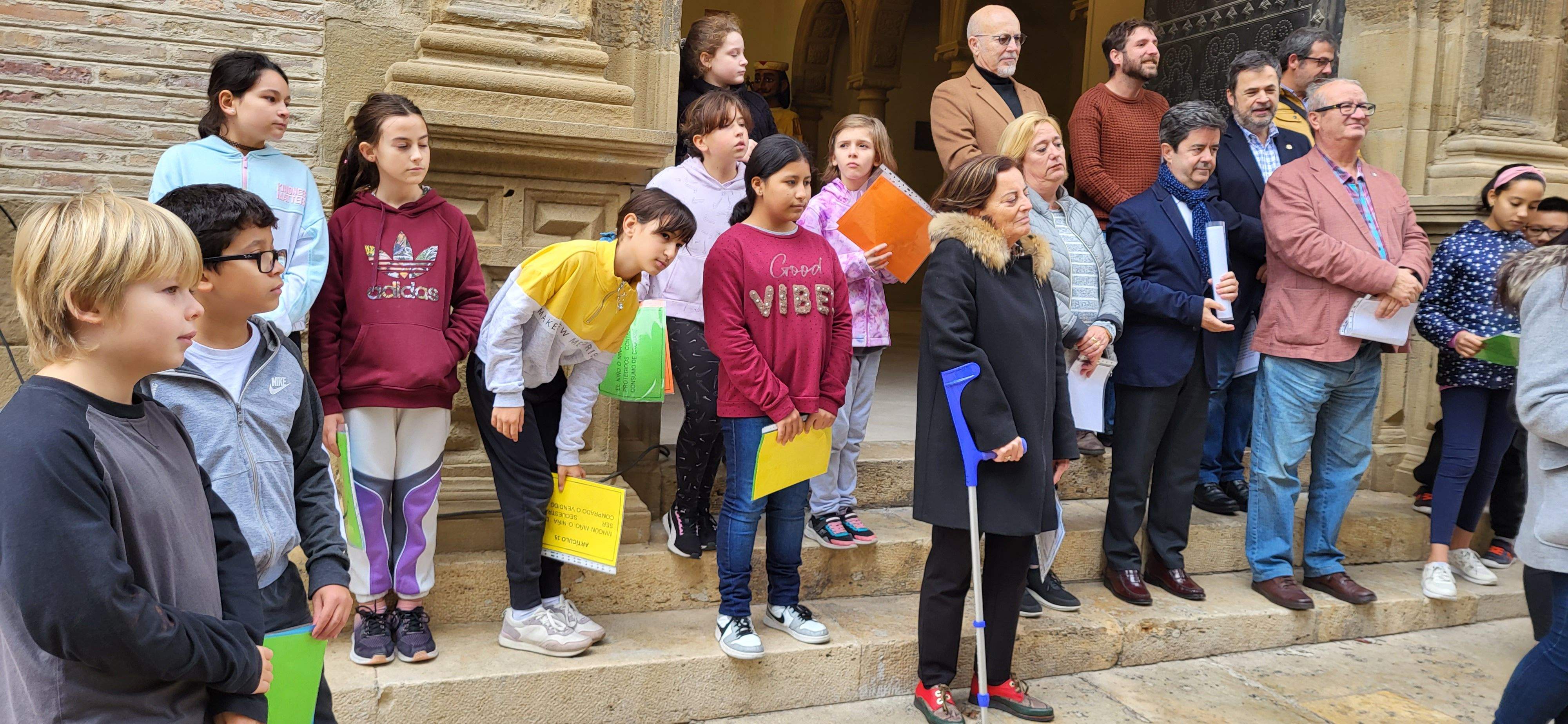 Celebración del Día Internacional de los Derechos de los Niños y las Niñas en Huesca