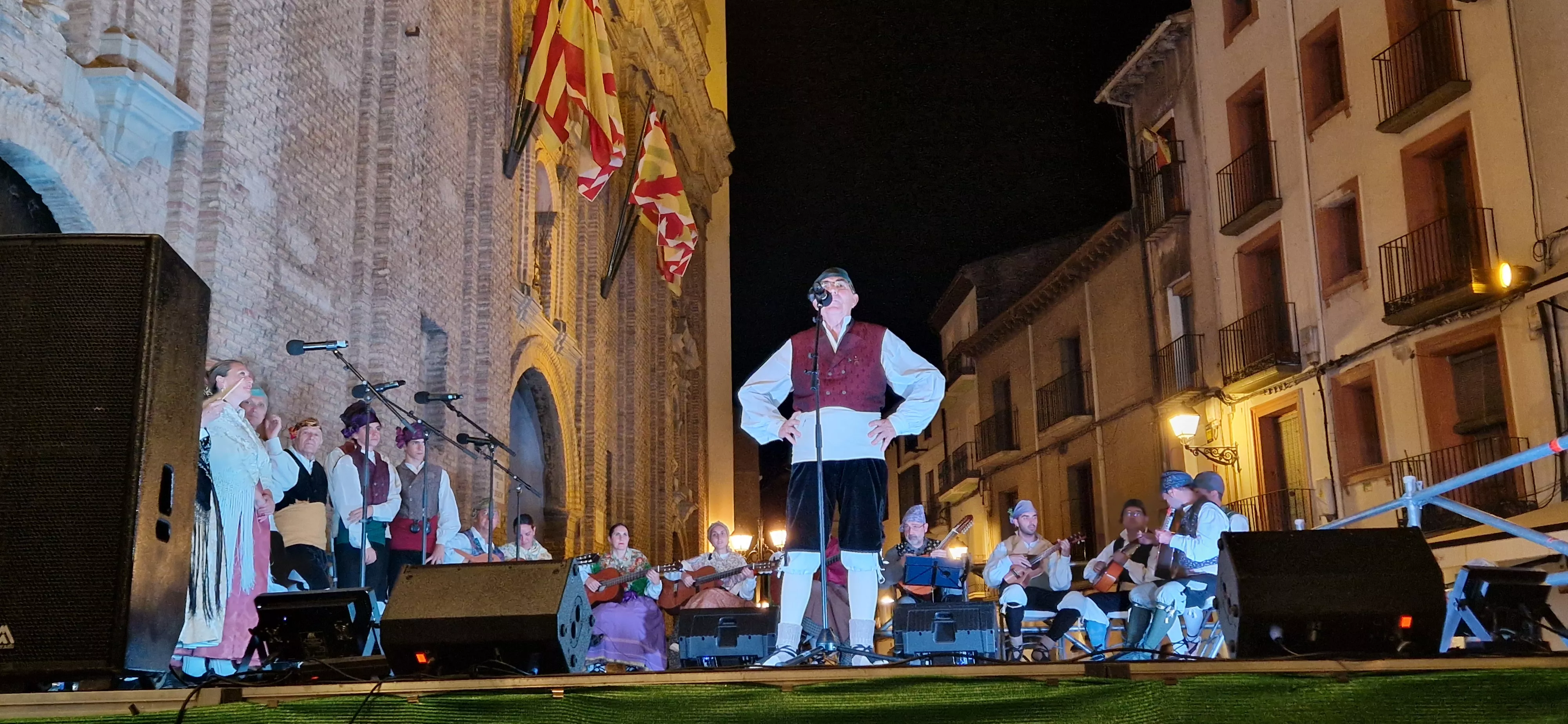 Ronda al Santo el 9 de agosto con Santa Cecilia y Estirpe. Foto Myriam Martínez (208)