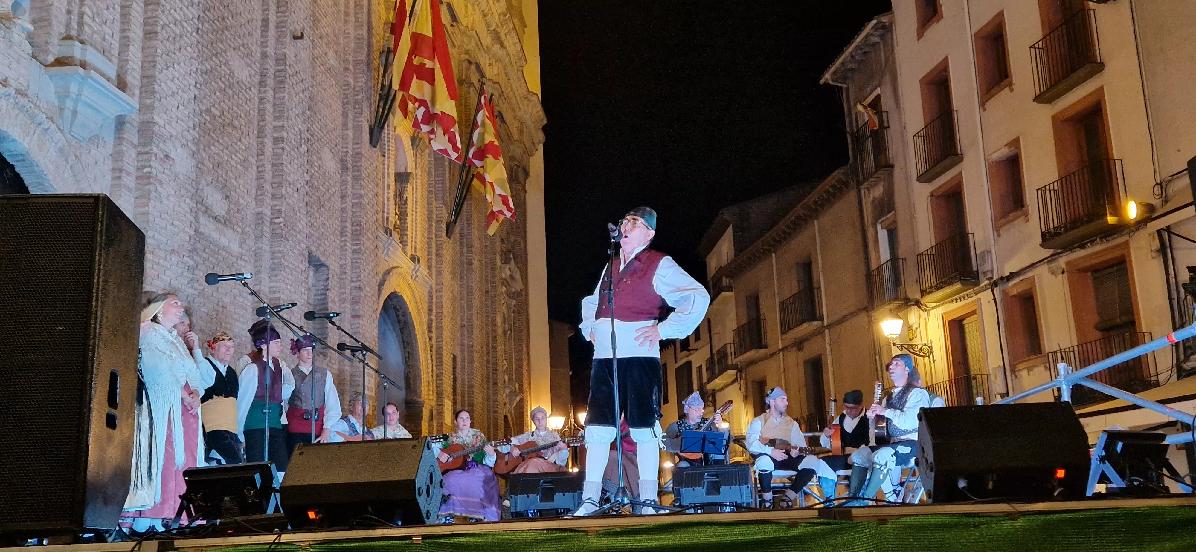 Ronda al Santo el 9 de agosto con Santa Cecilia y Estirpe. Foto Myriam Martínez (209)