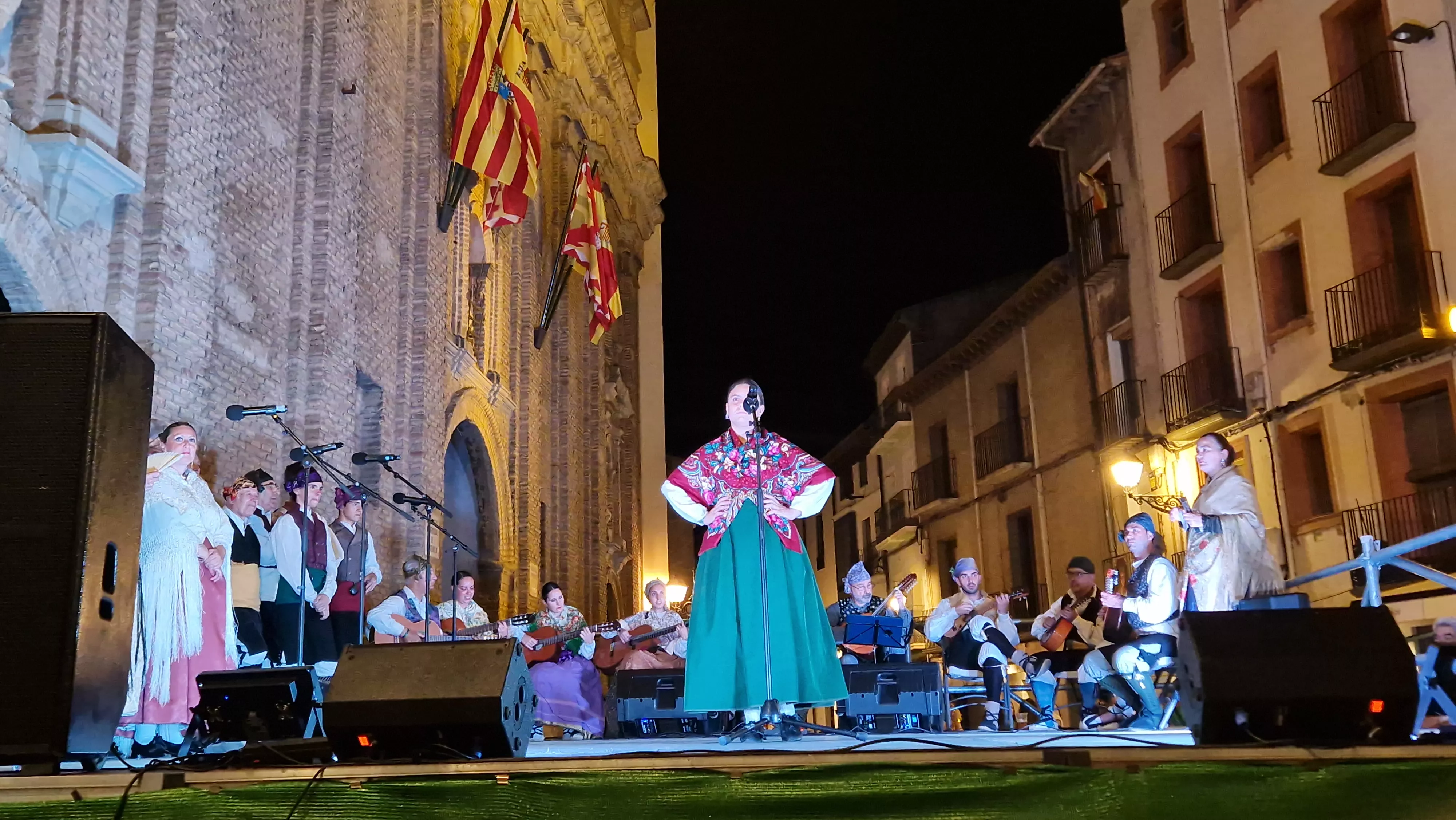 Ronda al Santo el 9 de agosto con Santa Cecilia y Estirpe. Foto Myriam Martínez (210)