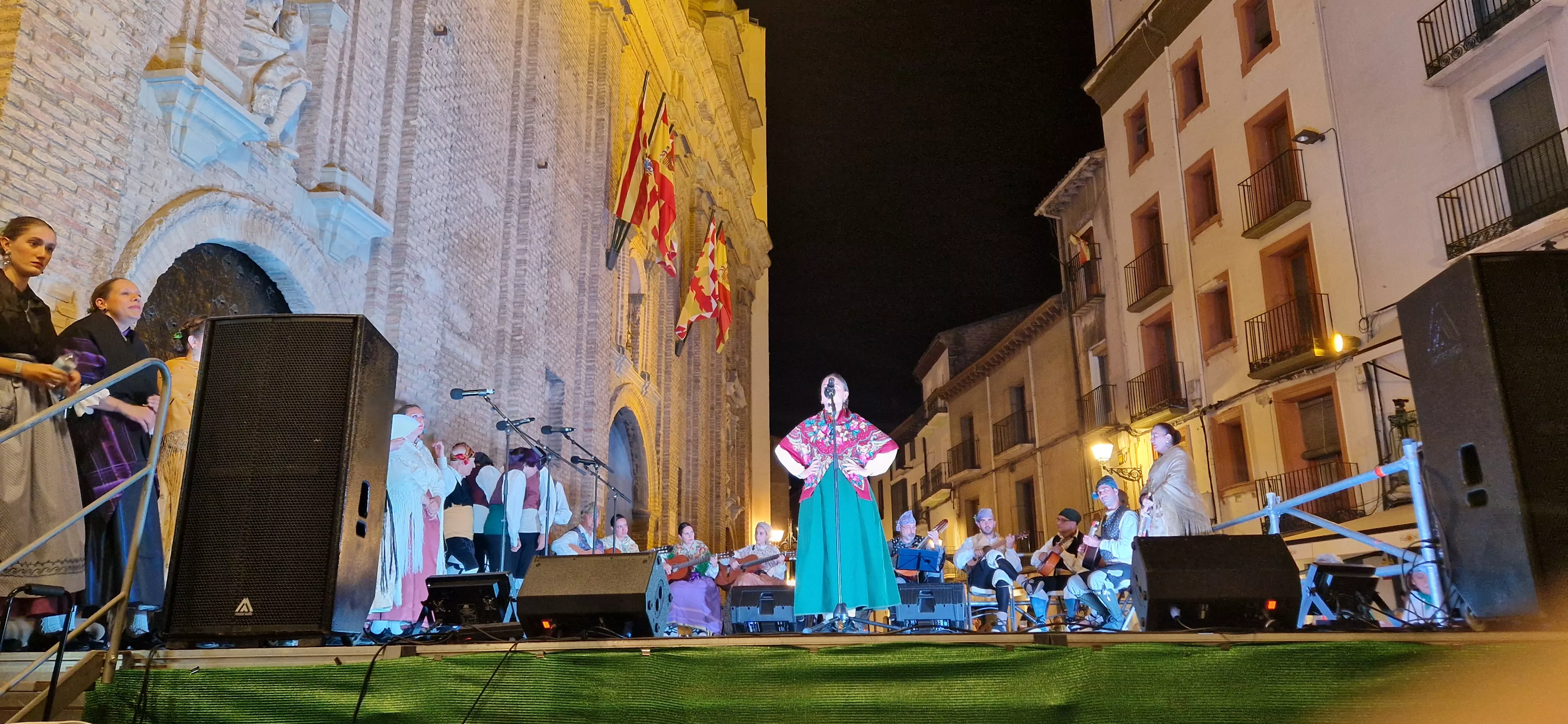 Ronda al Santo el 9 de agosto con Santa Cecilia y Estirpe. Foto Myriam Martínez (211)