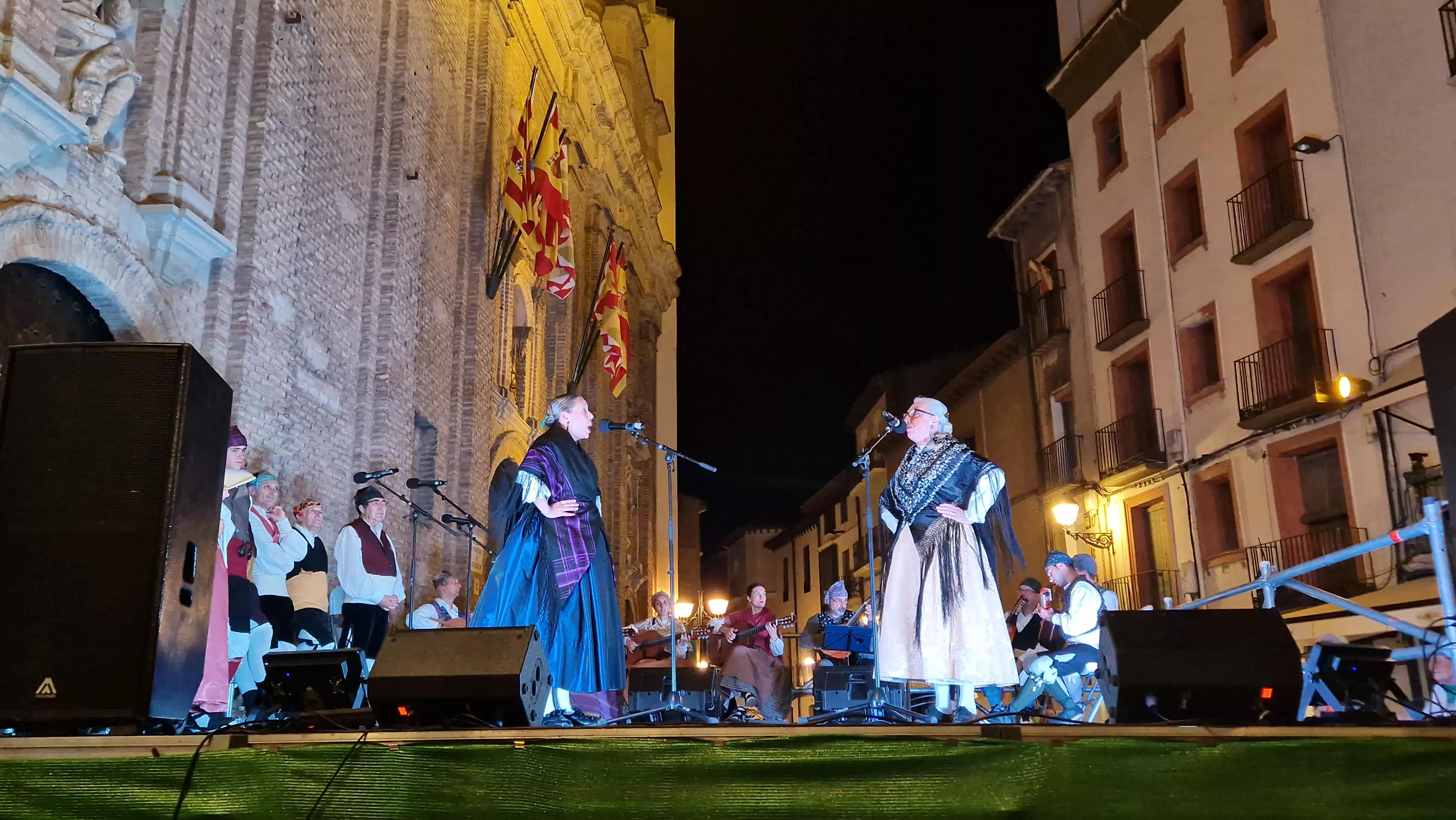Ronda al Santo el 9 de agosto con Santa Cecilia y Estirpe. Foto Myriam Martínez (212)