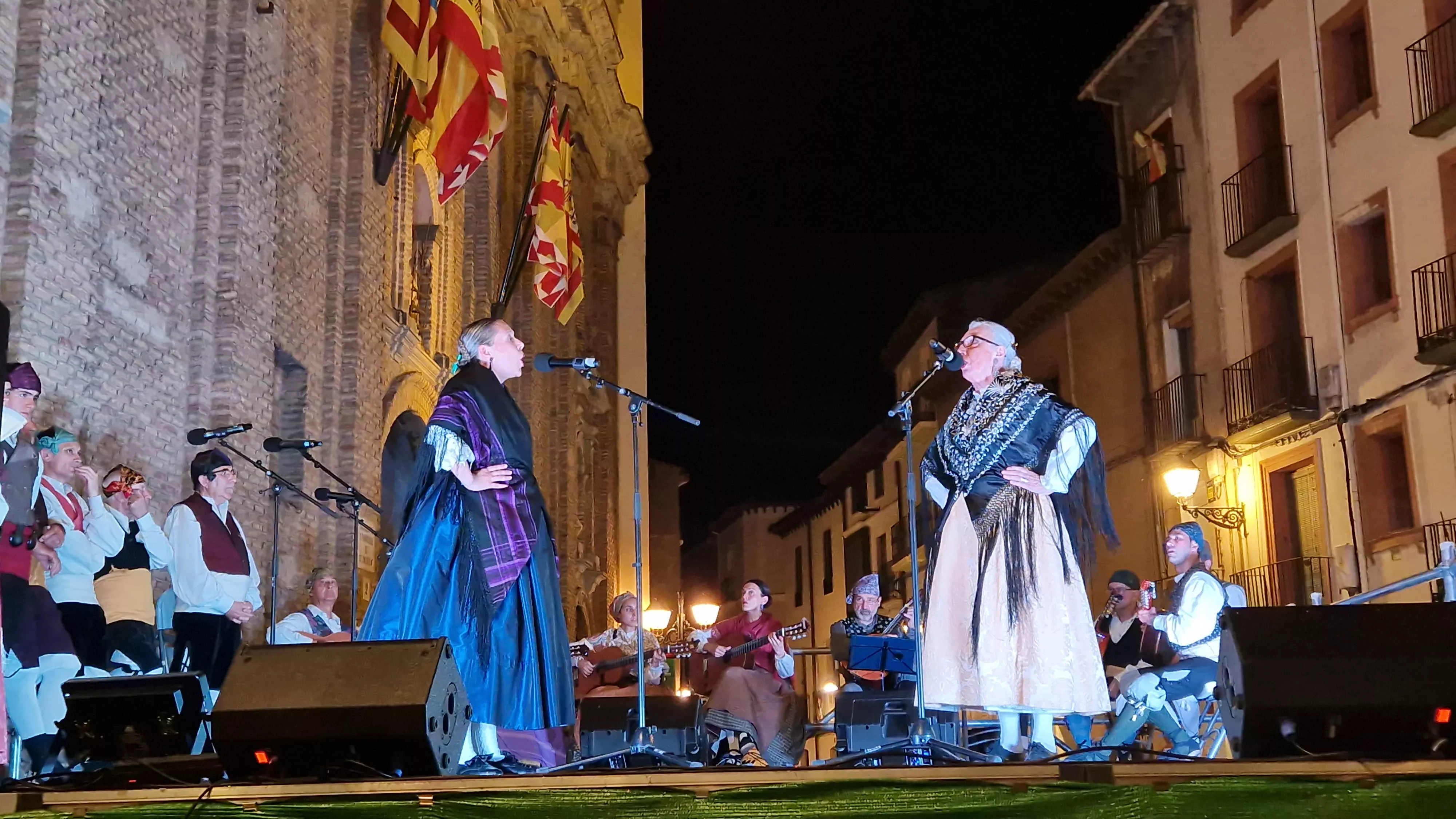 Ronda al Santo el 9 de agosto con Santa Cecilia y Estirpe. Foto Myriam Martínez (213)