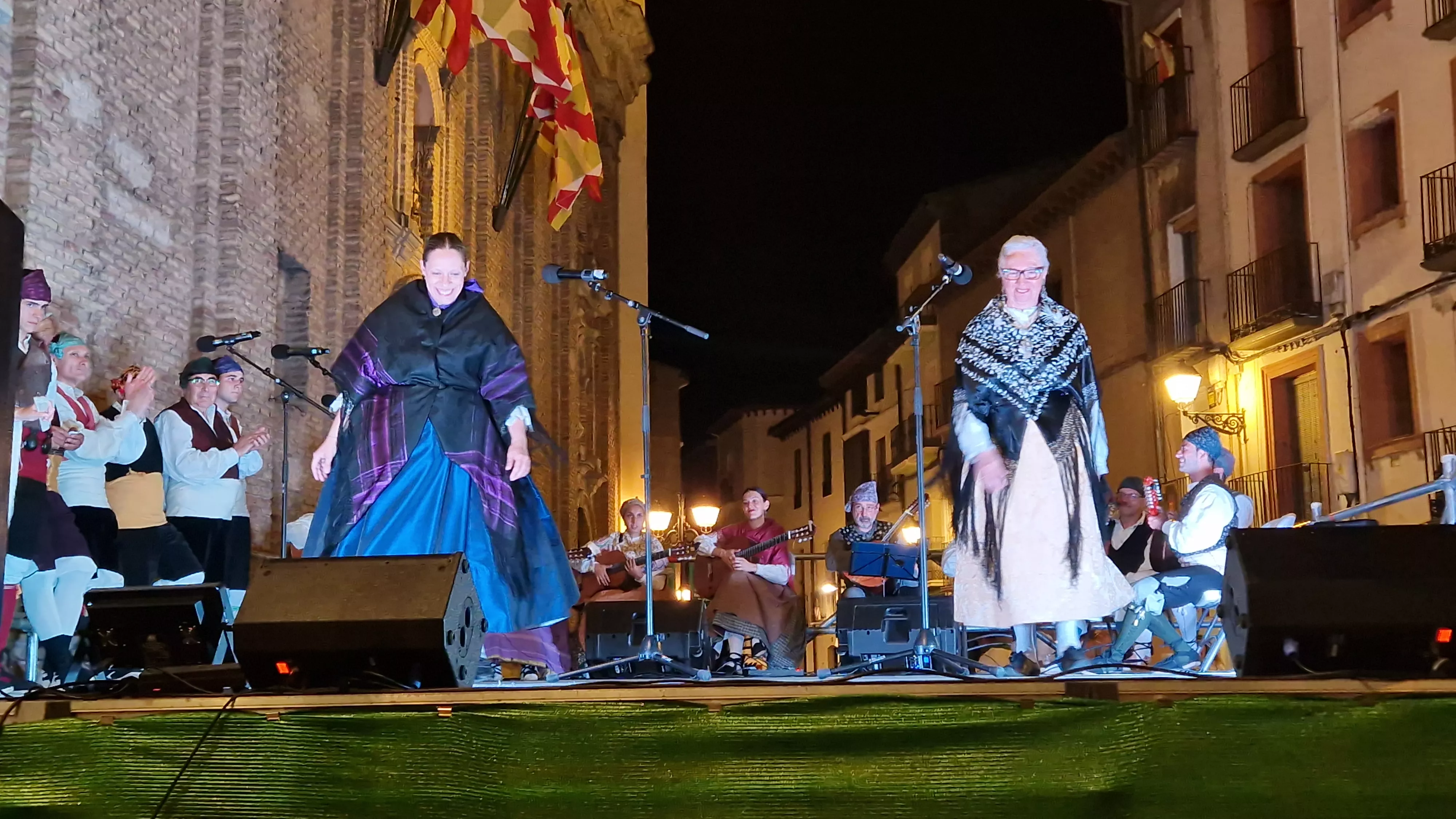 Ronda al Santo el 9 de agosto con Santa Cecilia y Estirpe. Foto Myriam Martínez (214)