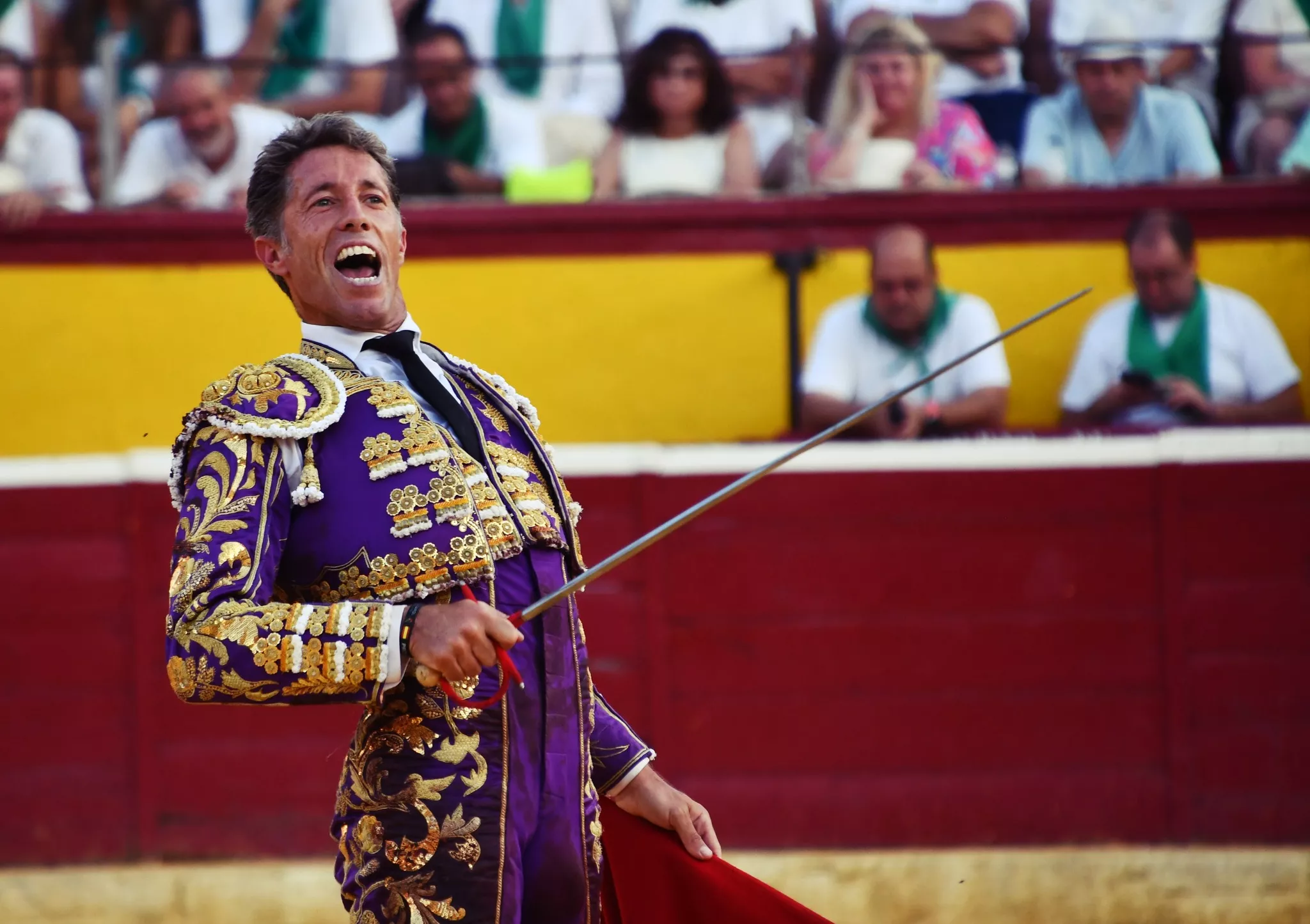 Imágenes de la primera corrida de toros de la Feria de La Albahaca 2024. Foto: Tauroemoción