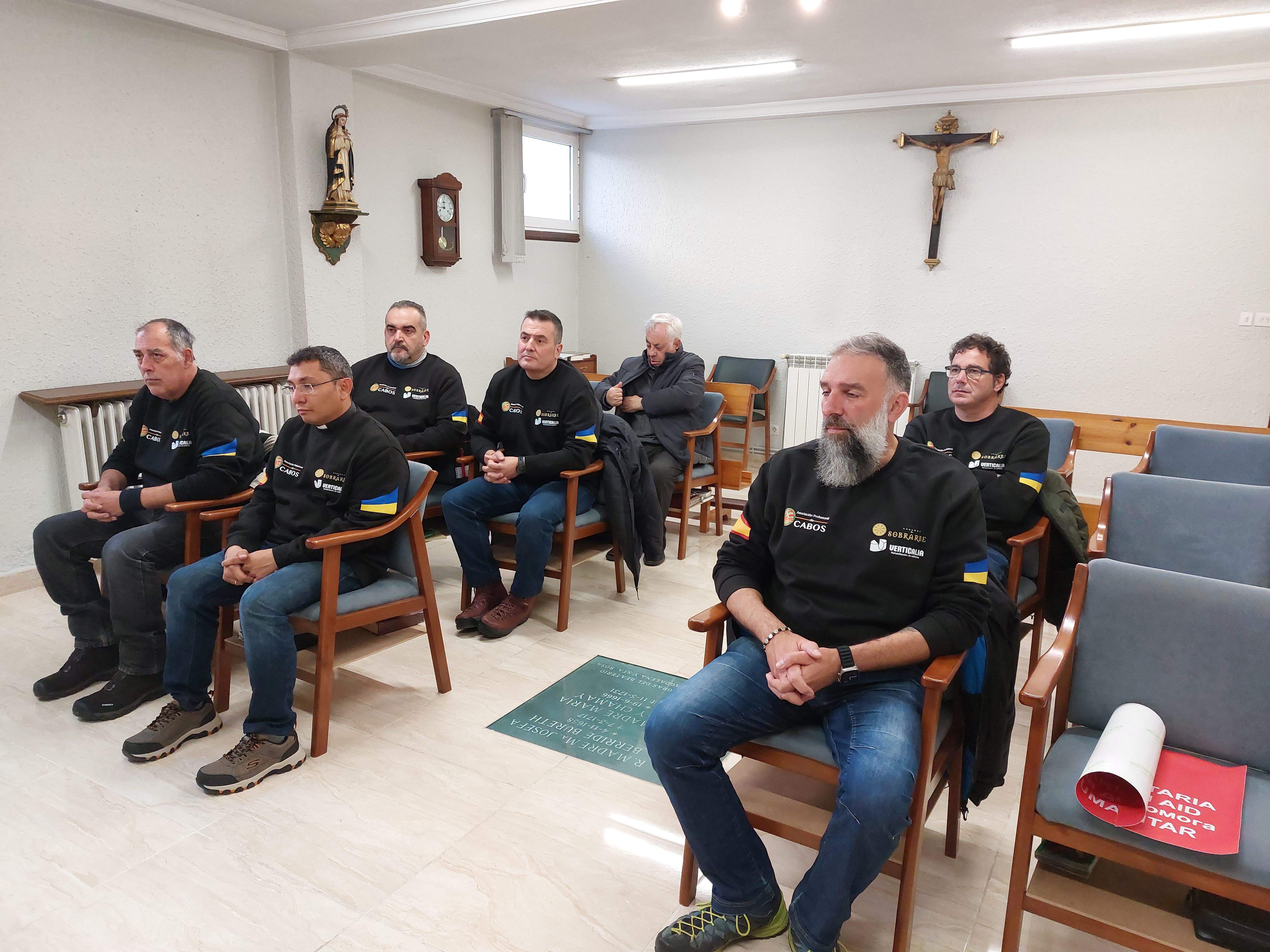 Bendición de la expedición Pirineos Ucrania