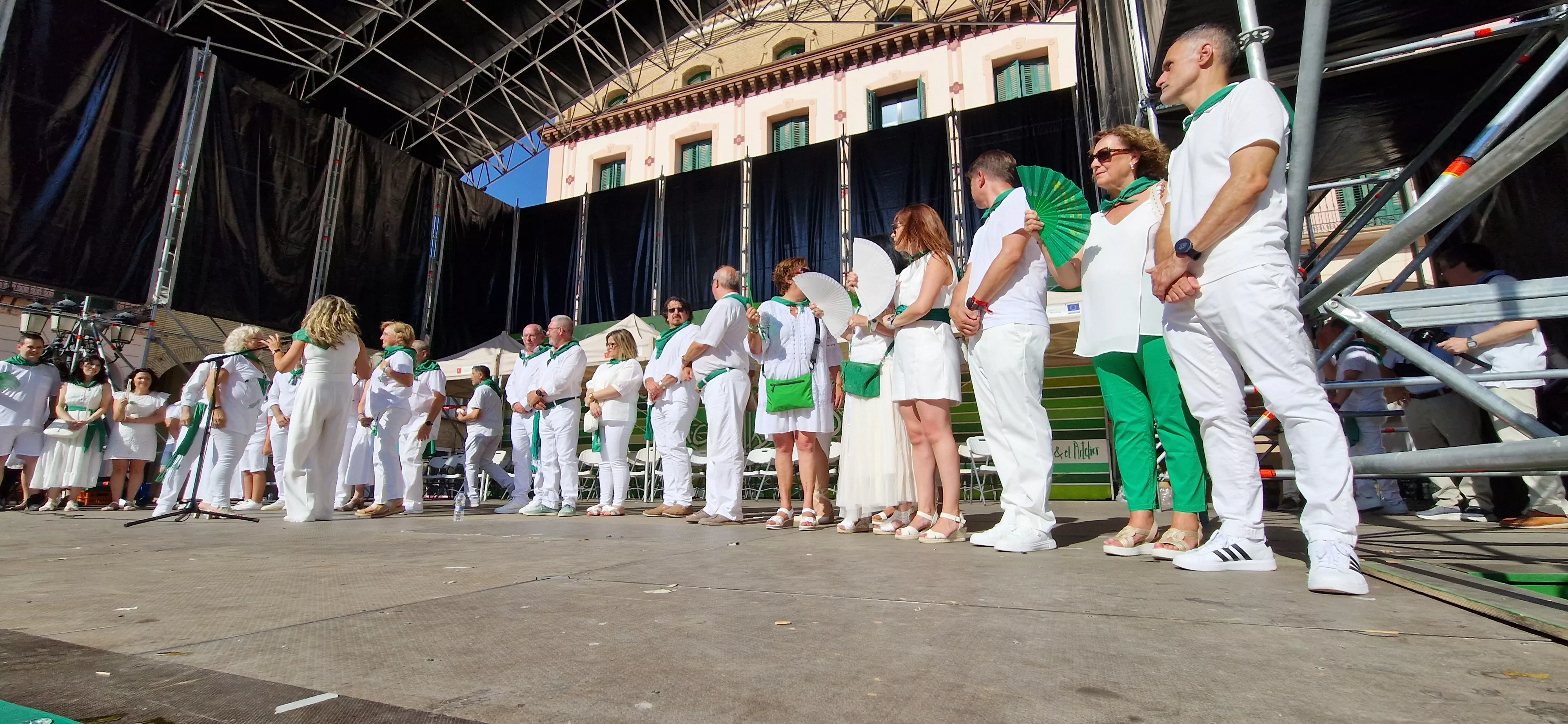 Homenaje a Macu y Toño de El Encanto del Barrio. Foto Myriam Martínez