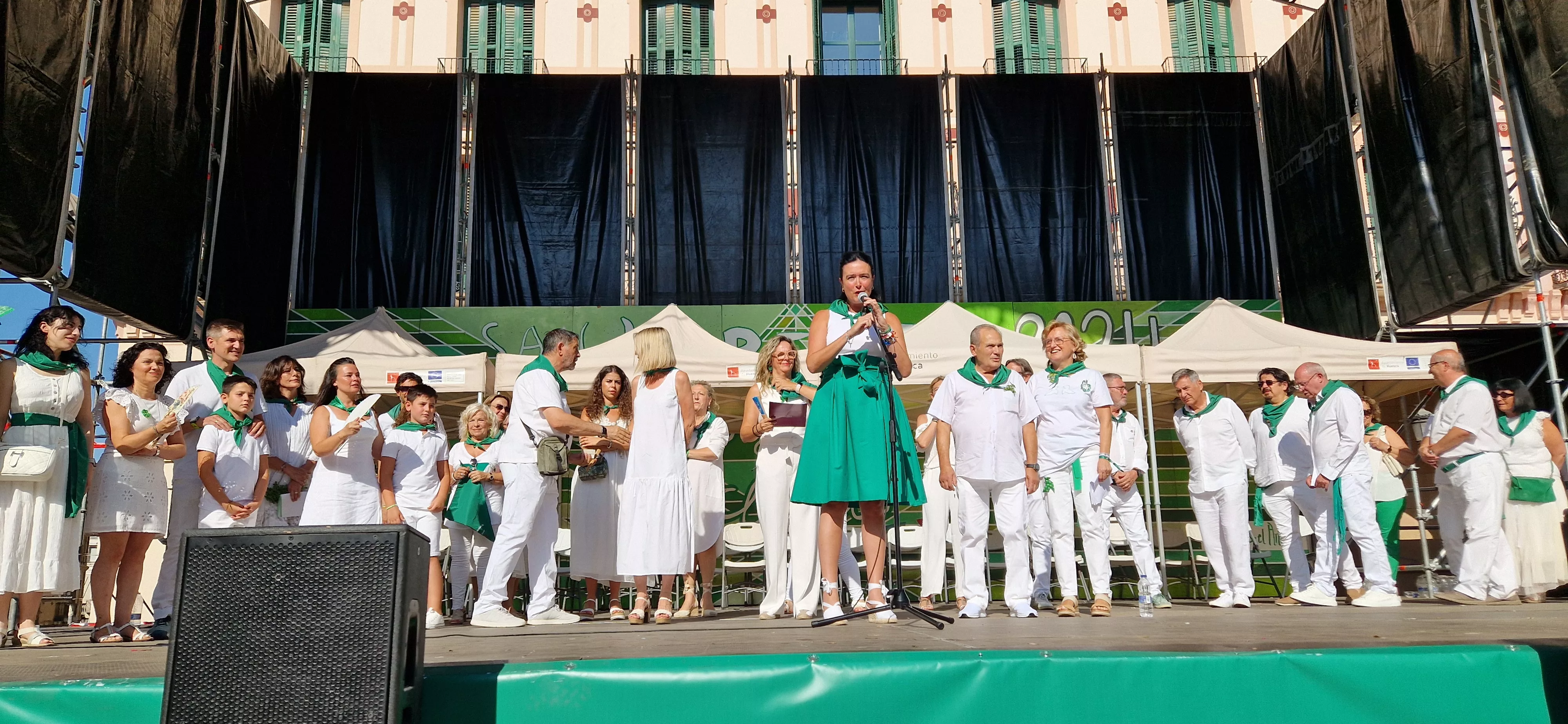 Homenaje a Macu y Toño de El Encanto del Barrio. Foto Myriam Martínez