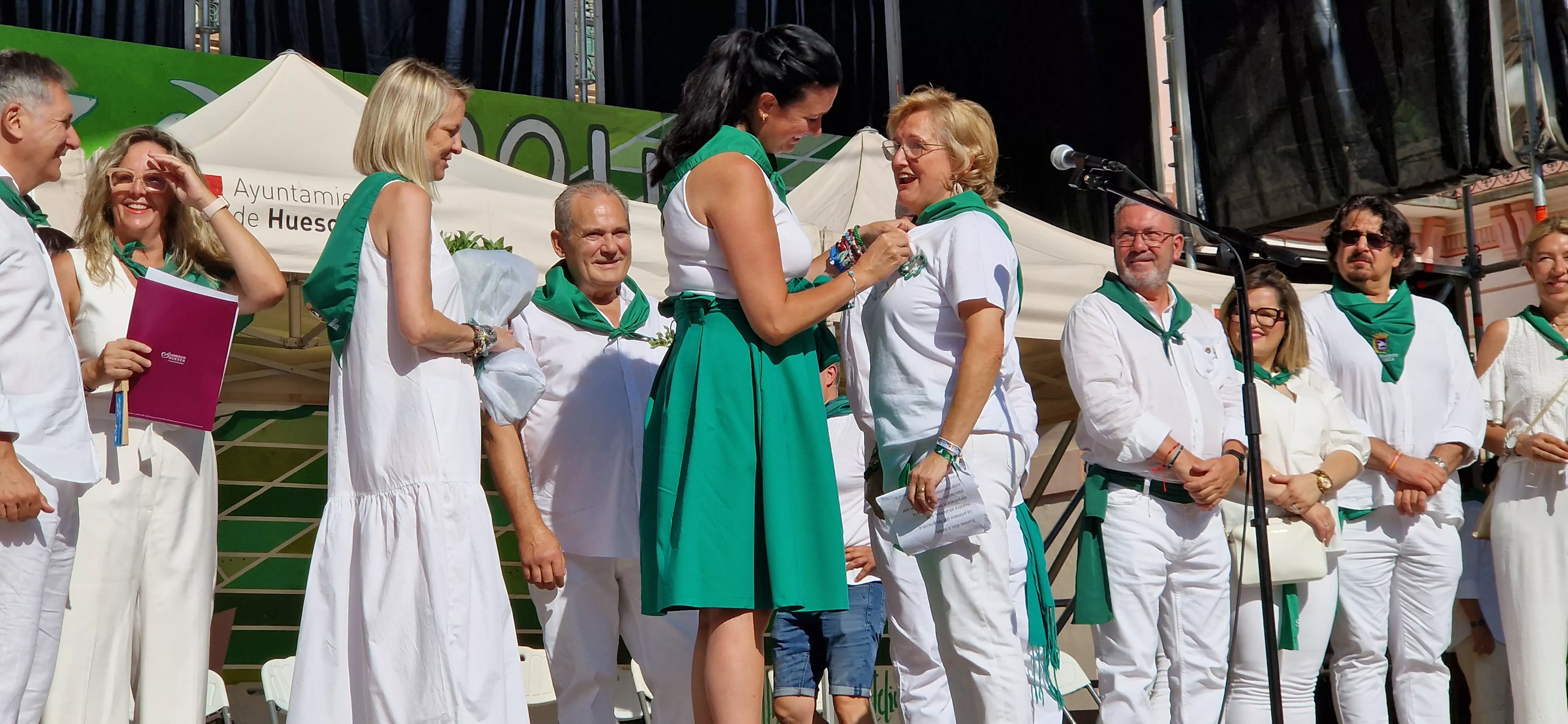 Homenaje a Macu y Toño de El Encanto del Barrio. Foto Myriam Martínez