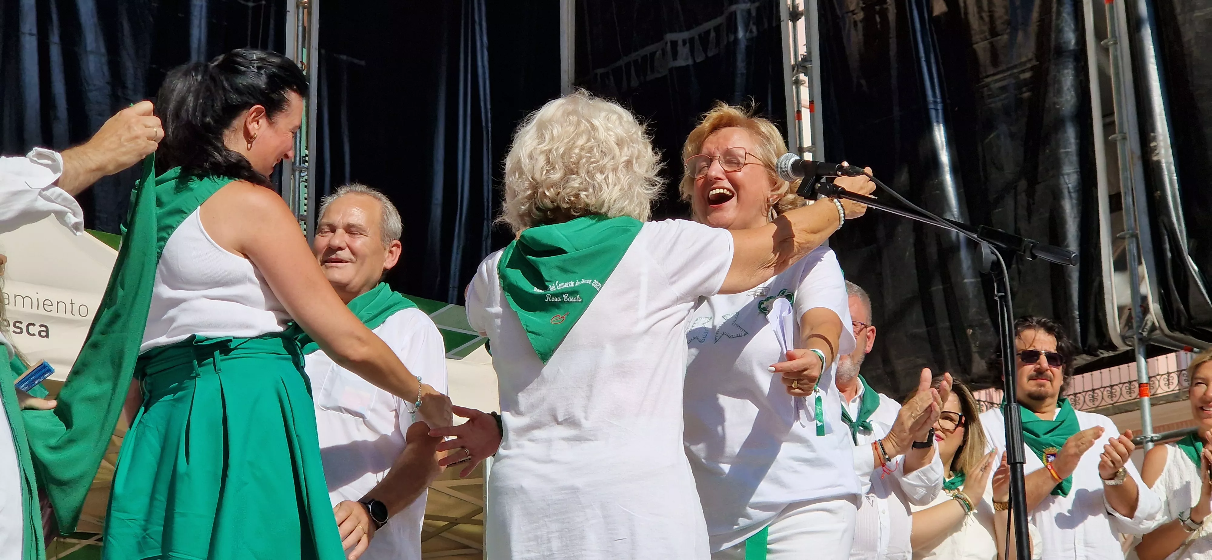 Homenaje a Macu y Toño de El Encanto del Barrio. Foto Myriam Martínez