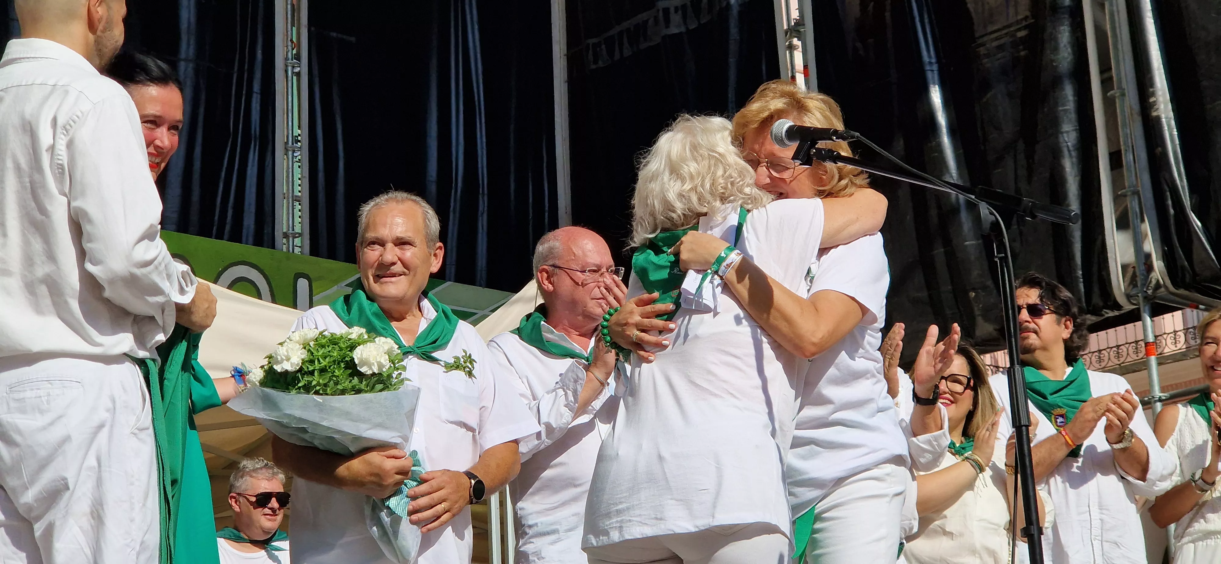 Homenaje a Macu y Toño de El Encanto del Barrio. Foto Myriam Martínez