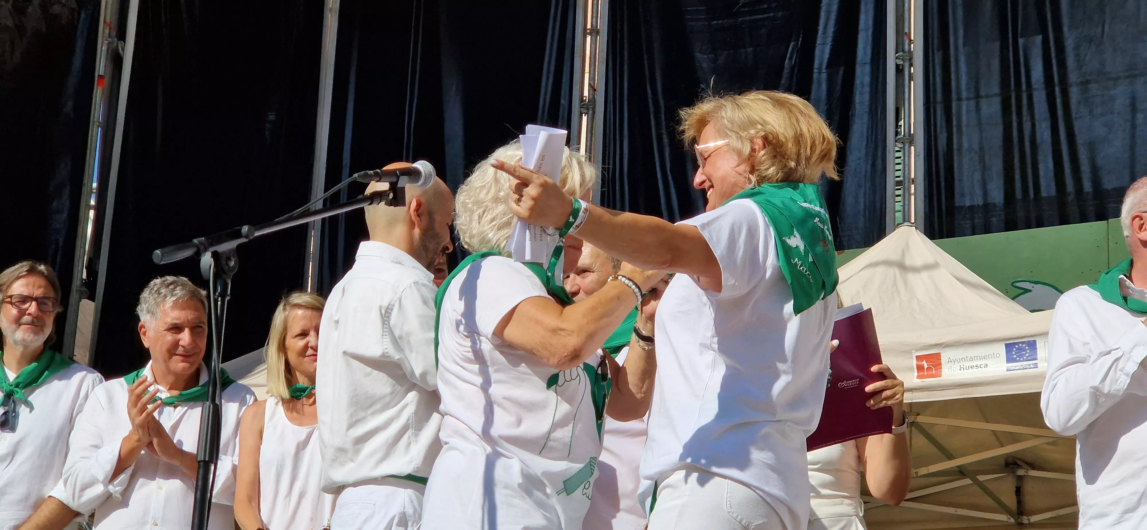 Homenaje a Macu y Toño de El Encanto del Barrio. Foto Myriam Martínez