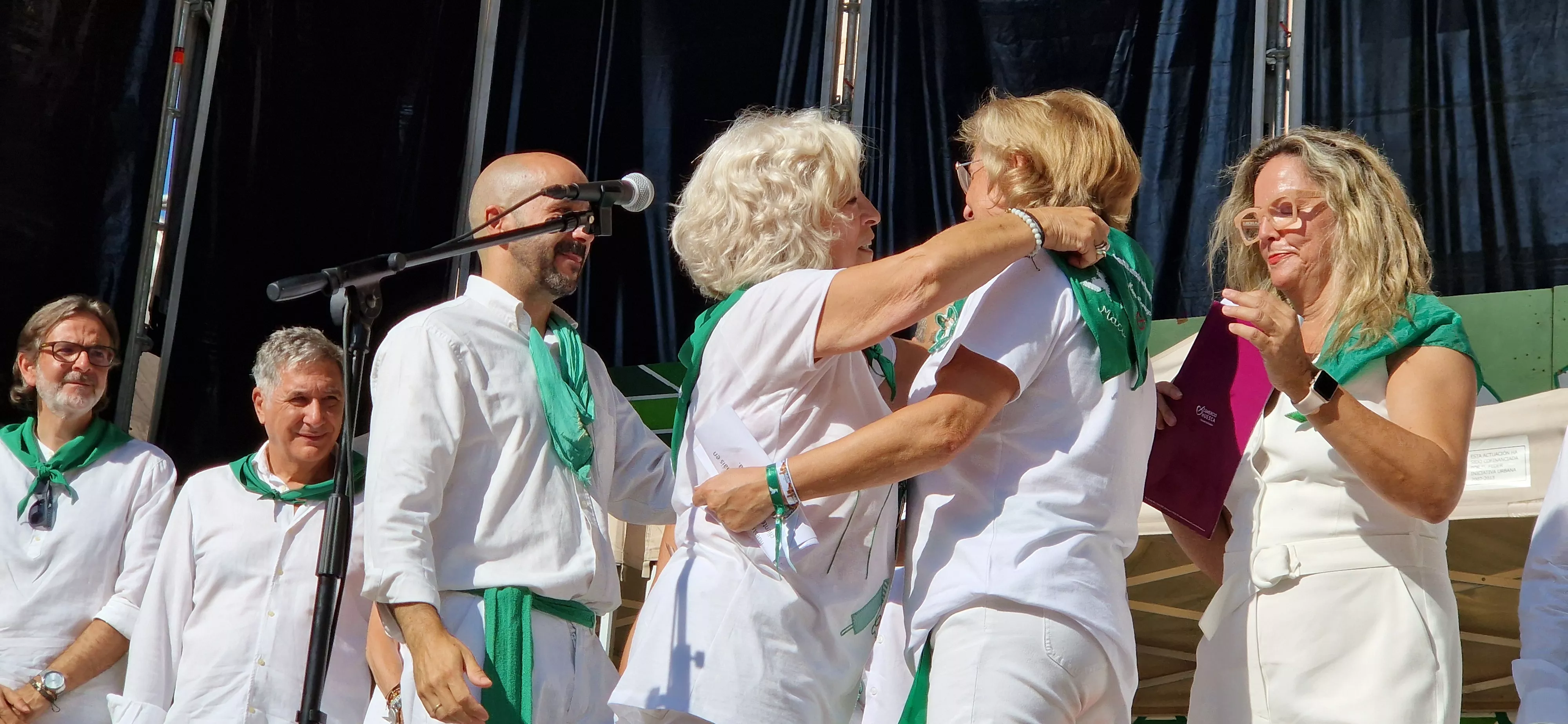 Homenaje a Macu y Toño de El Encanto del Barrio. Foto Myriam Martínez