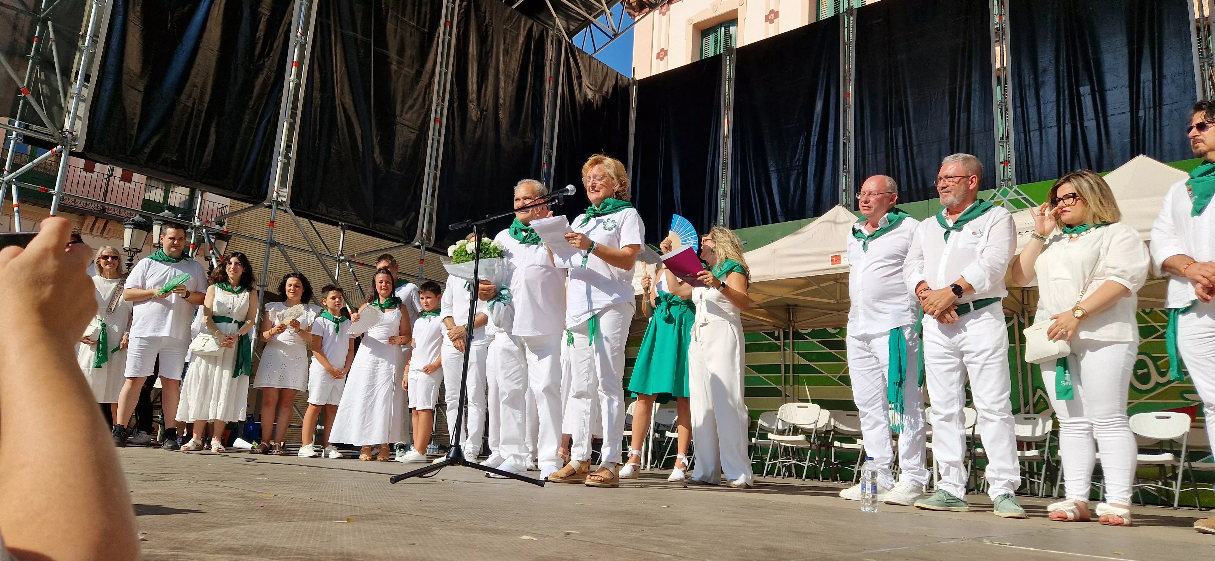Homenaje a Macu y Toño de El Encanto del Barrio. Foto Myriam Martínez