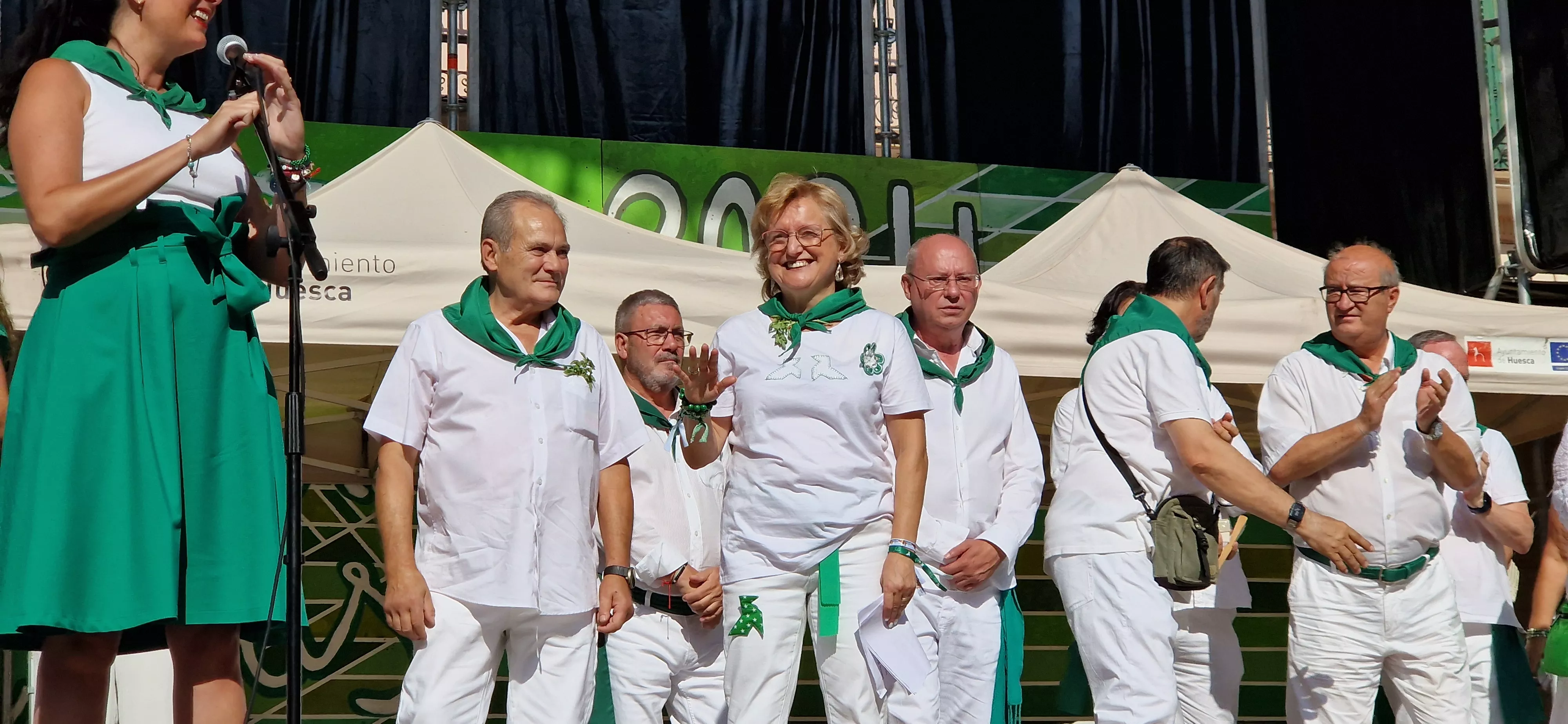 Homenaje a Macu y Toño de El Encanto del Barrio. Foto Myriam Martínez