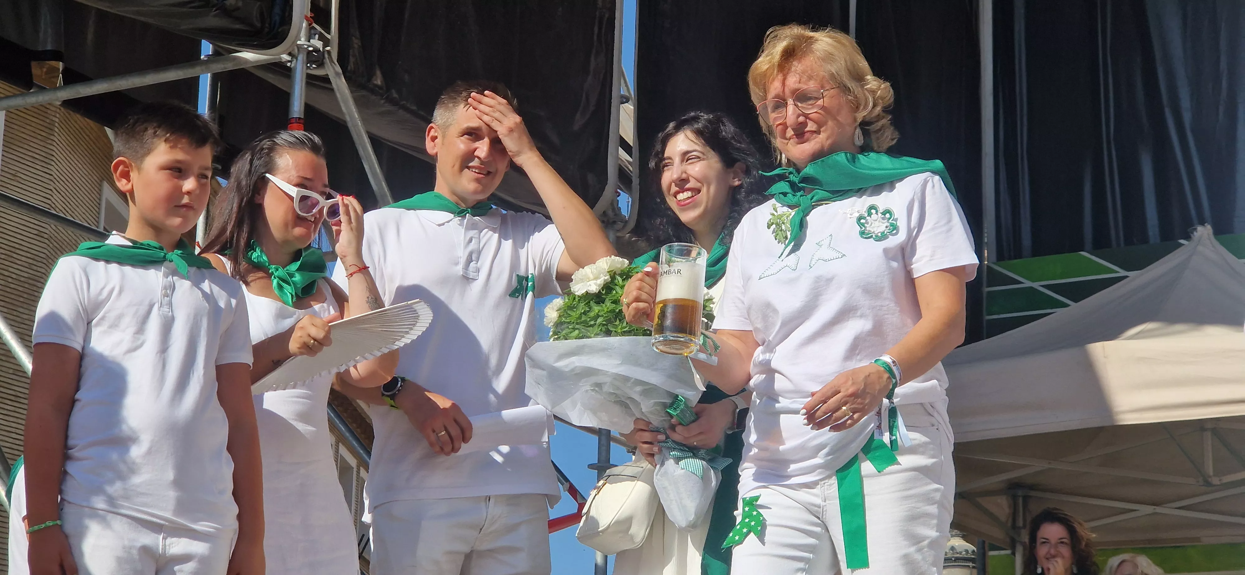Homenaje a Macu y Toño de El Encanto del Barrio. Foto Myriam Martínez