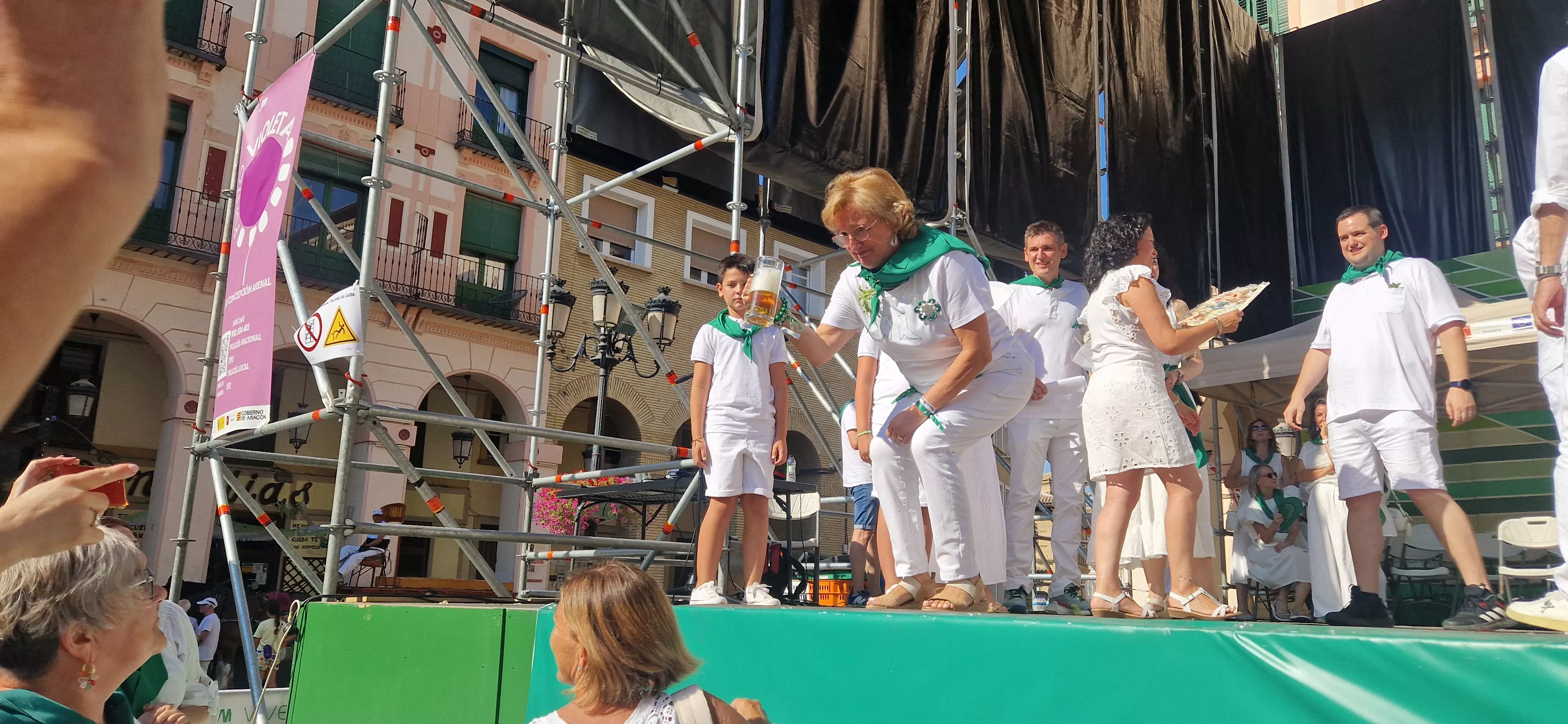 Homenaje a Macu y Toño de El Encanto del Barrio. Foto Myriam Martínez