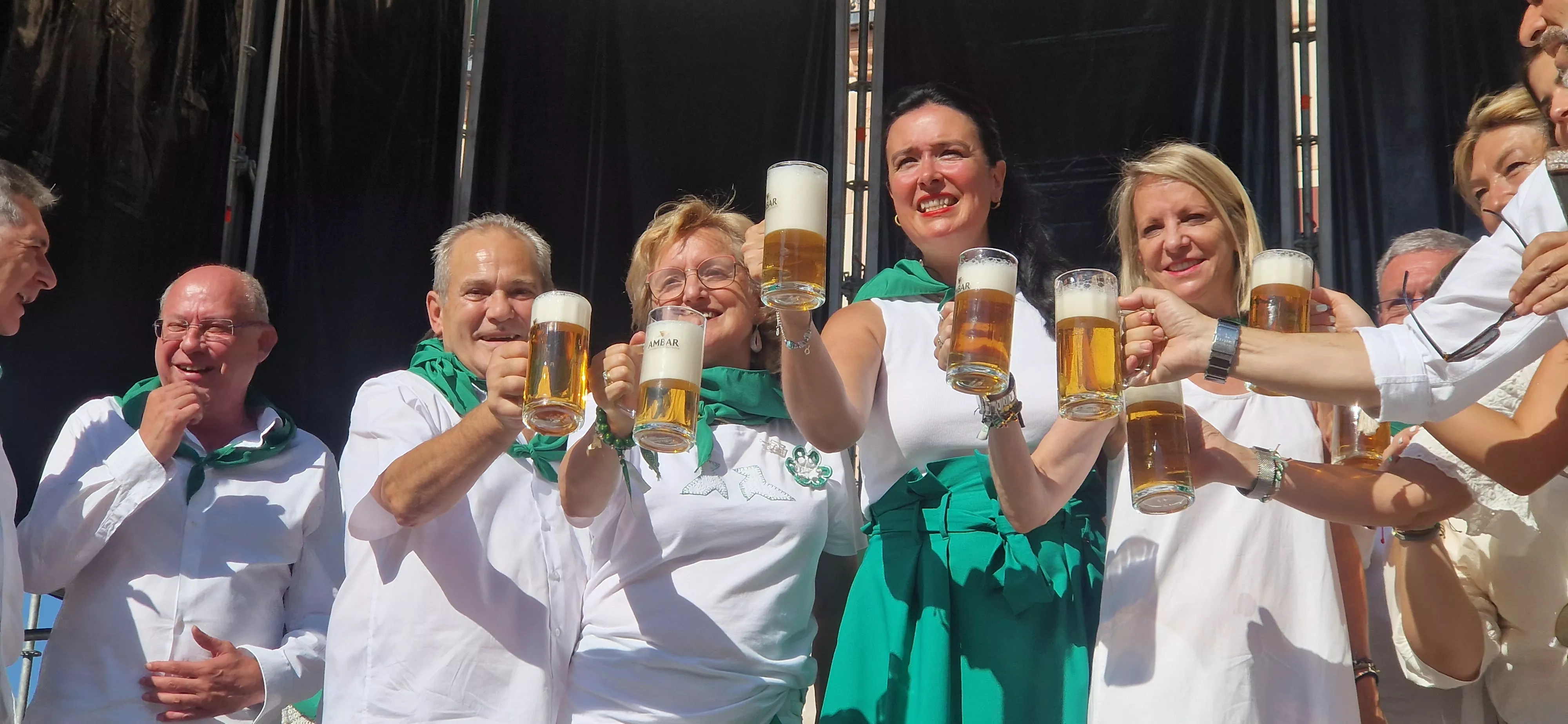 Homenaje a Macu y Toño de El Encanto del Barrio. Foto Myriam Martínez