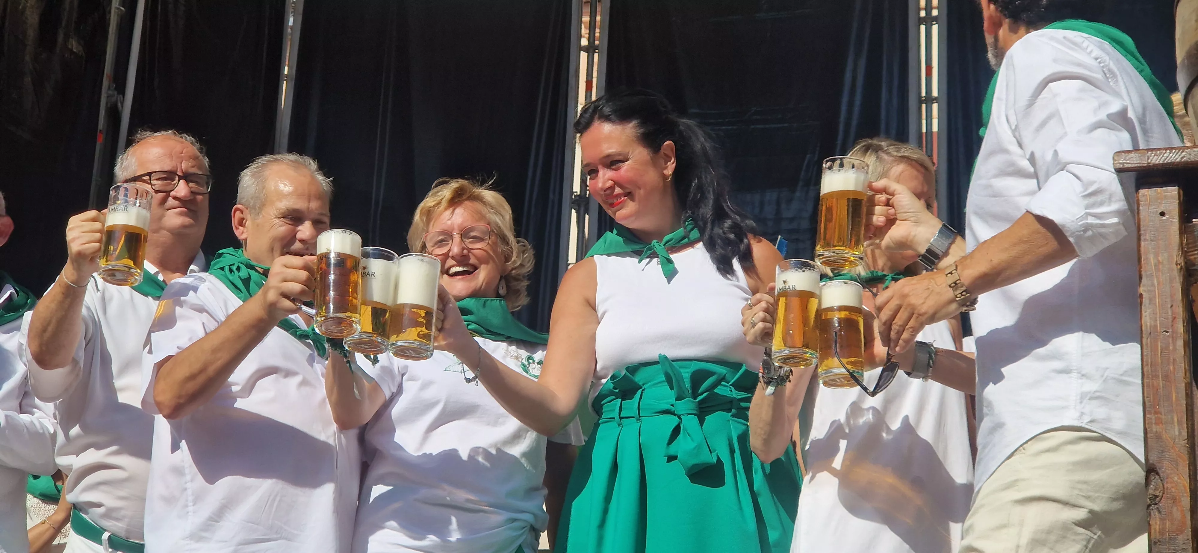 Homenaje a Macu y Toño de El Encanto del Barrio. Foto Myriam Martínez