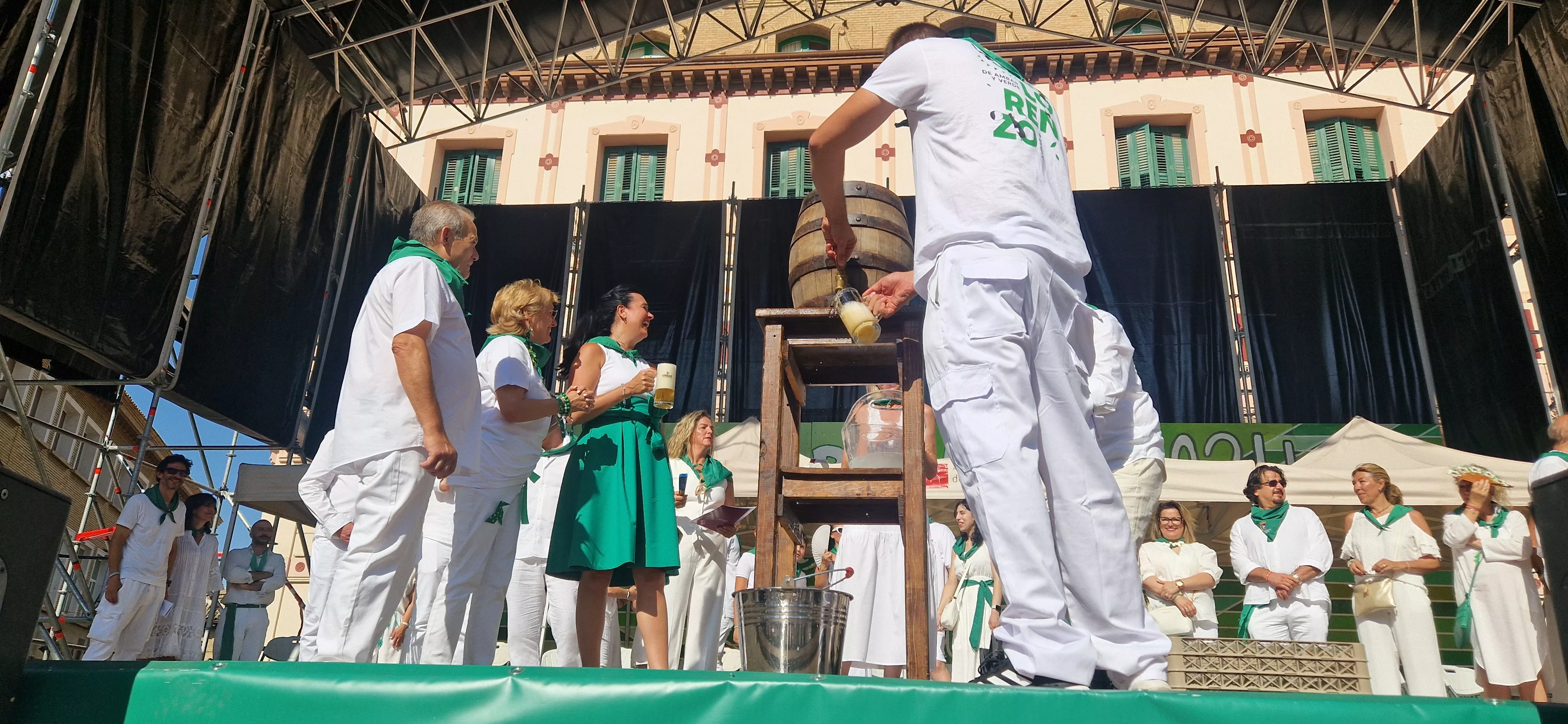 Homenaje a Macu y Toño de El Encanto del Barrio. Foto Myriam Martínez
